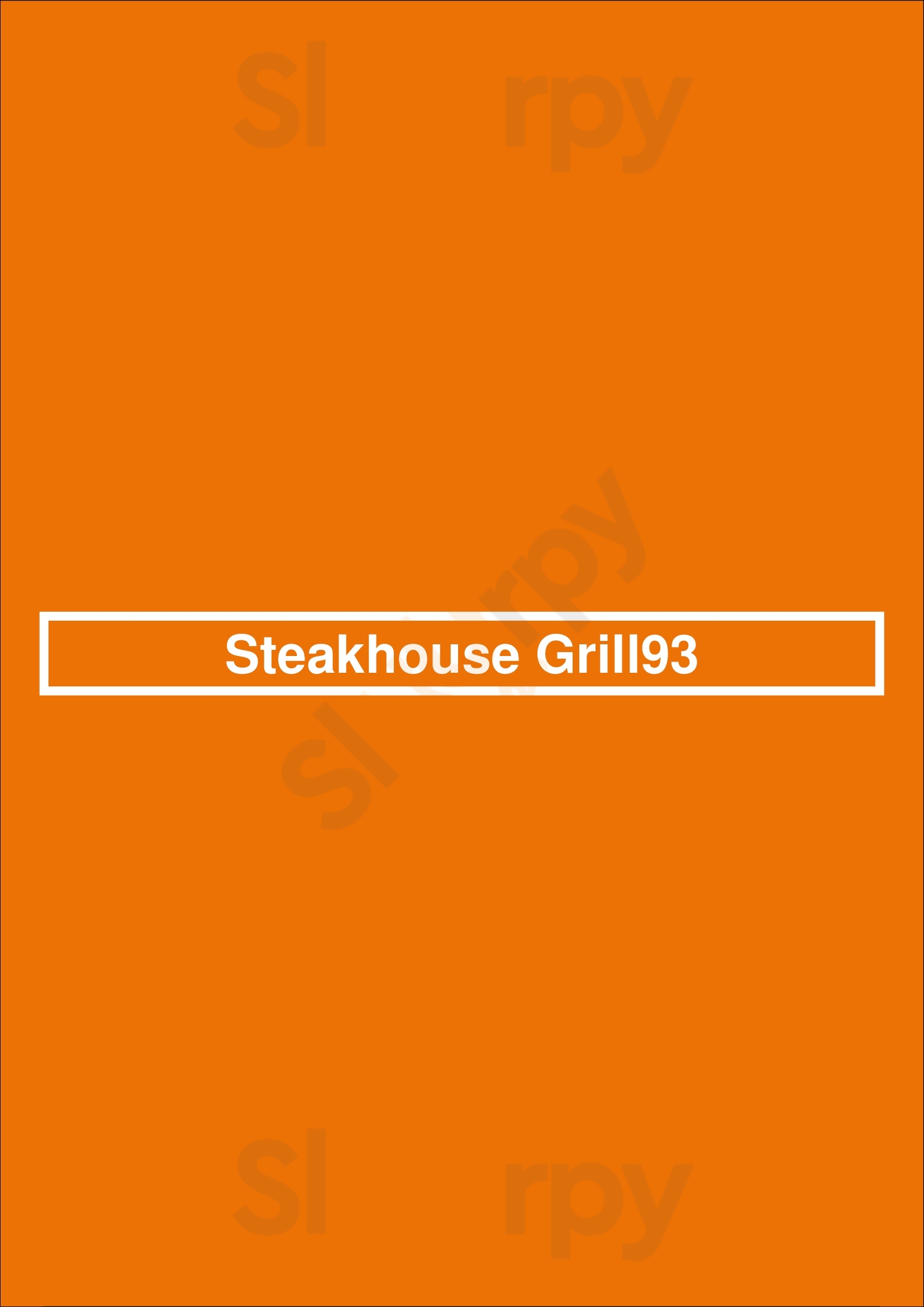 Steakhouse Grill93 München Menu - 1