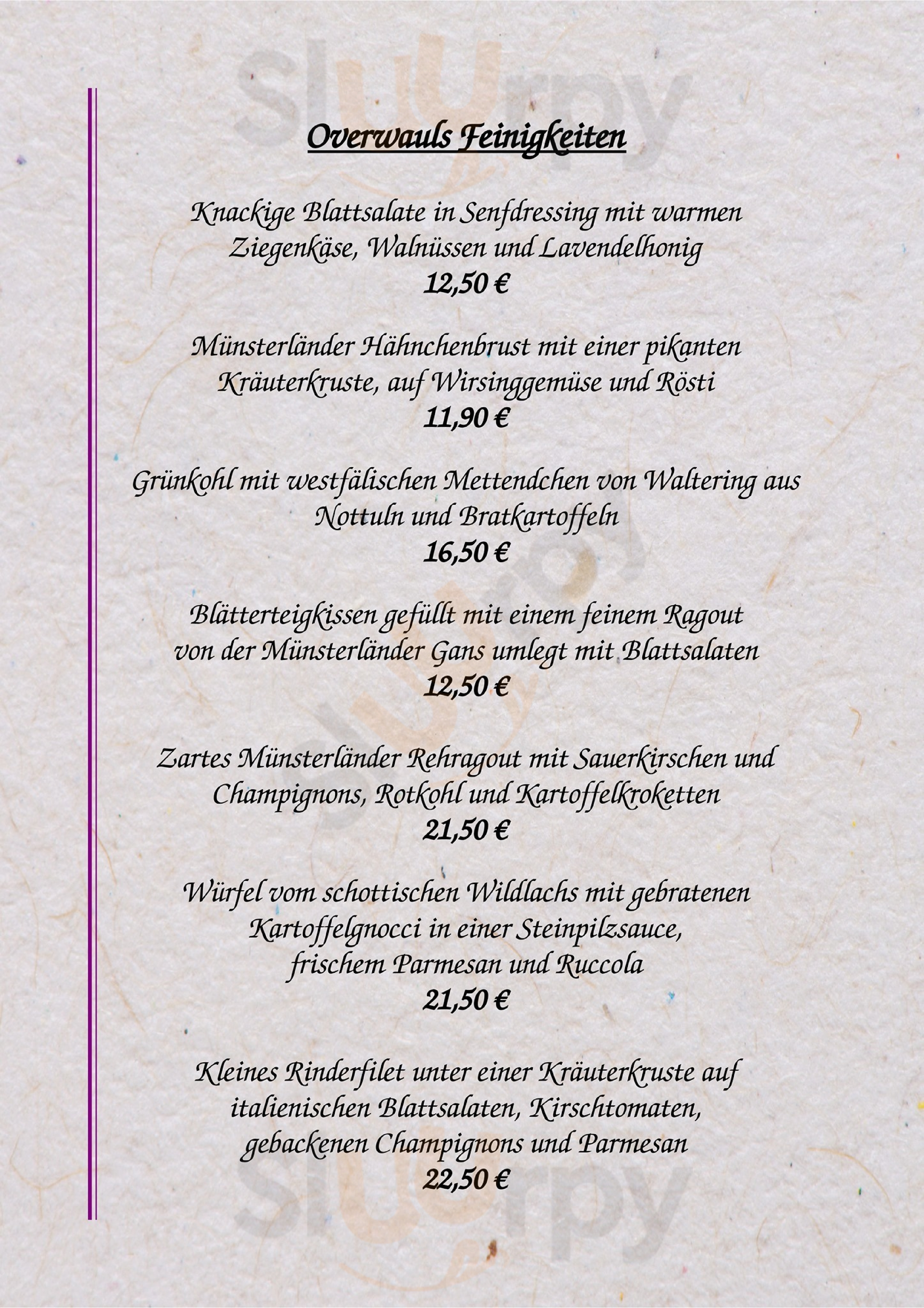 Landgasthof Zum Stillen Bächlein Offenhausen Menu - 1