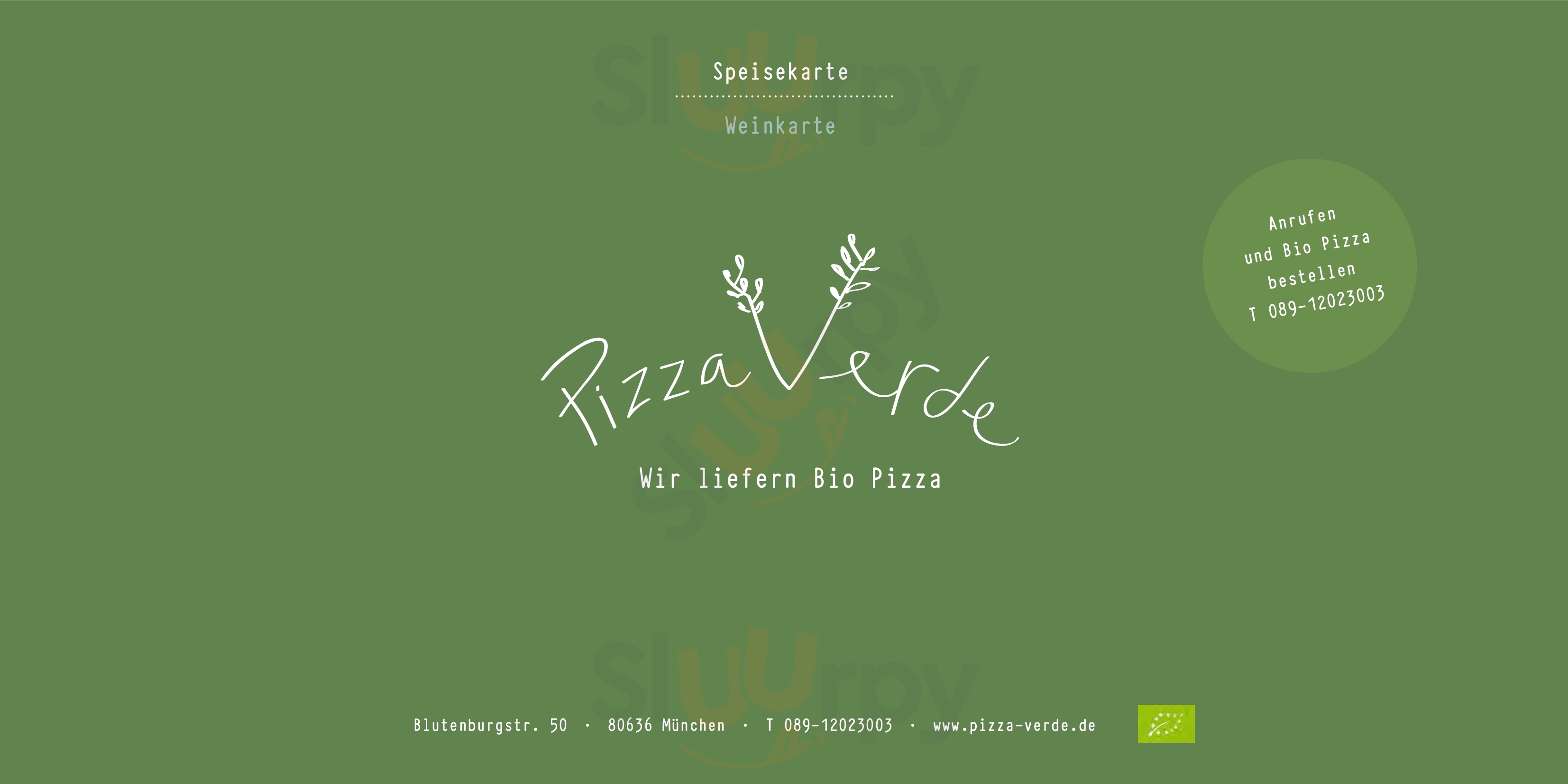 Bei Pizza Verde München Menu - 1