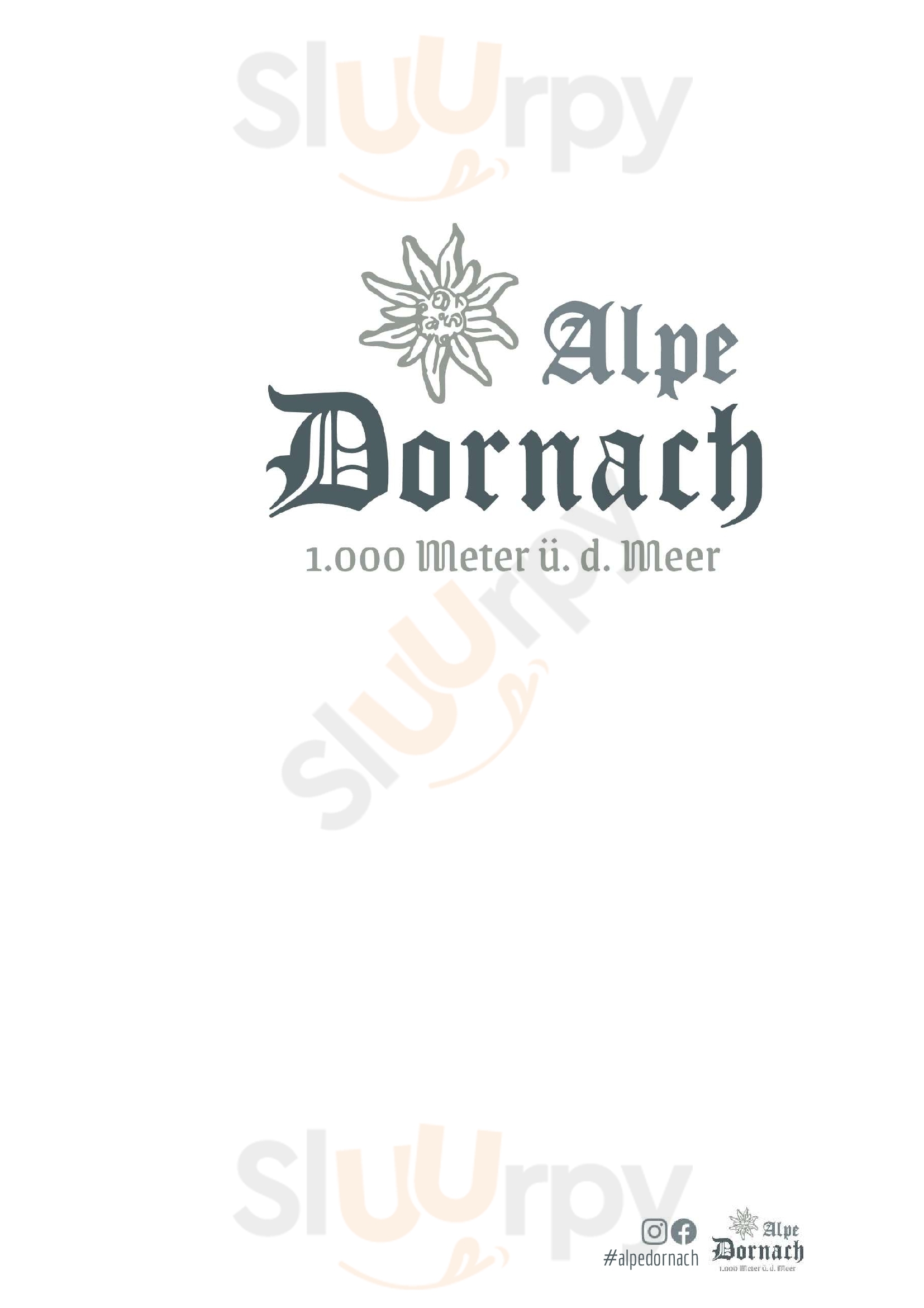 Alpe Dornach Oberstdorf Menu - 1