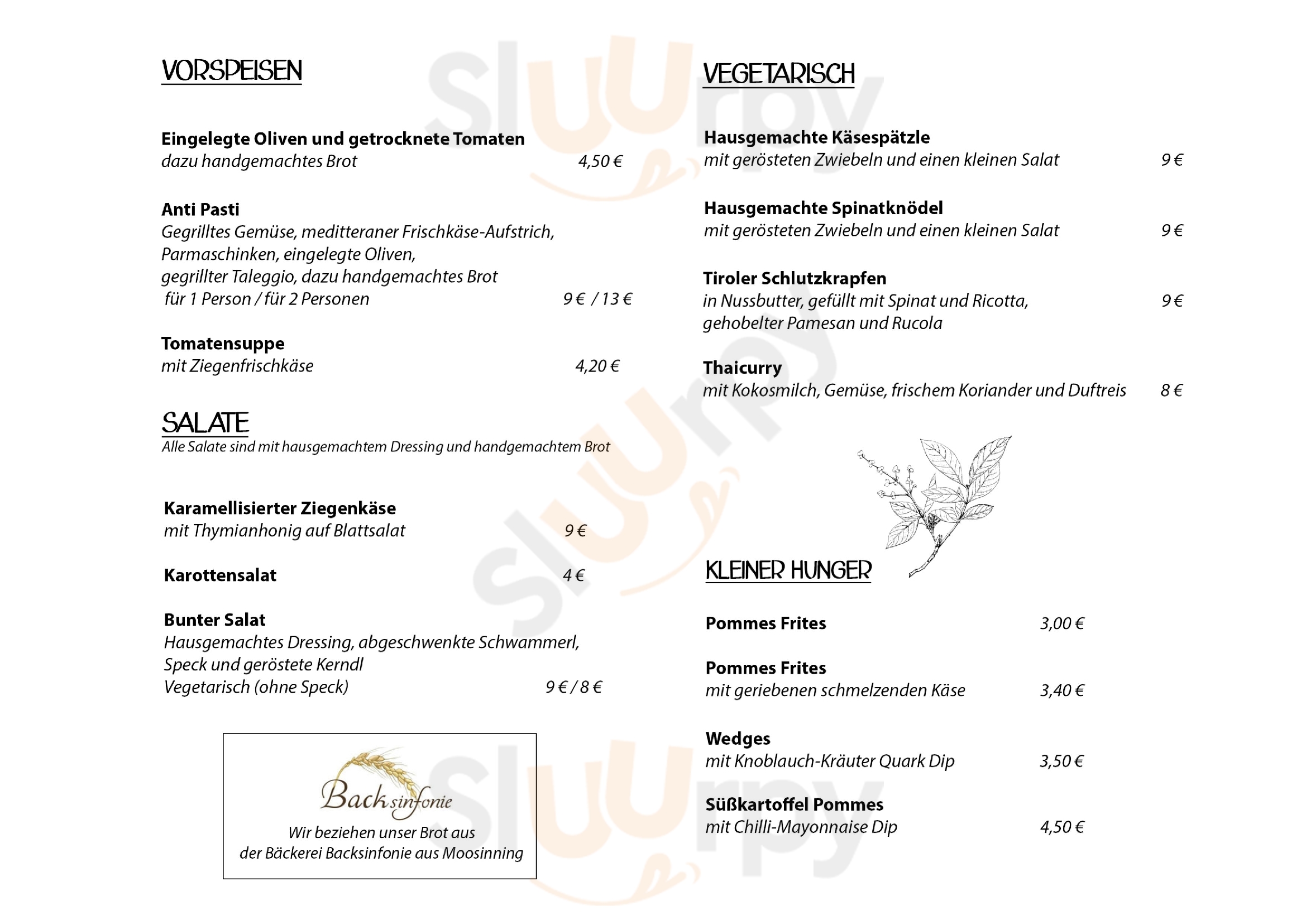 Das Edelweiss München Menu - 1