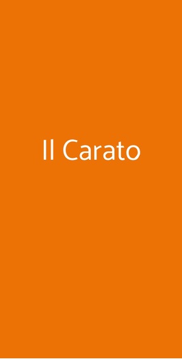 Il Carato, Catania