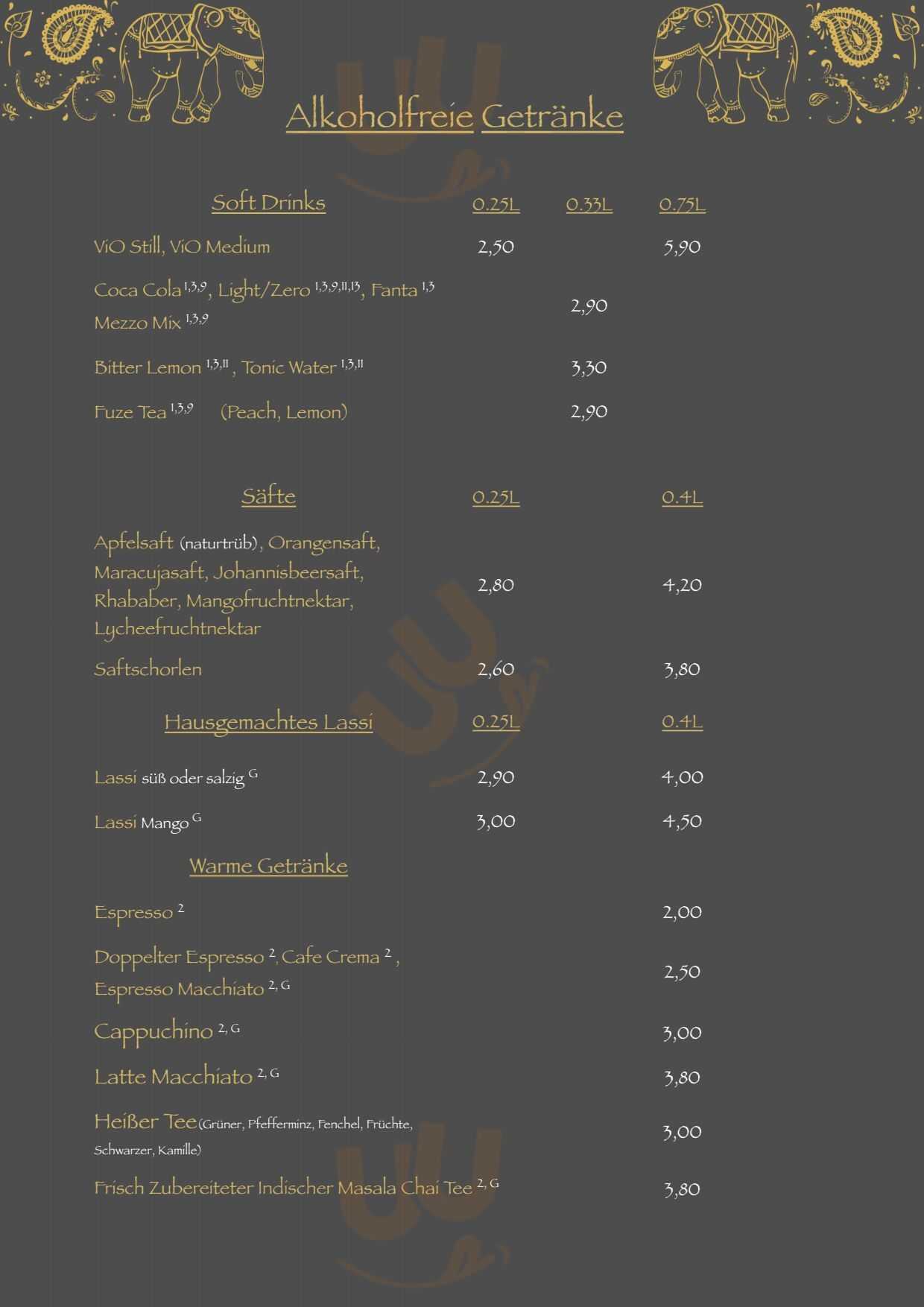 Café Restaurant Pinguin München Menu - 1