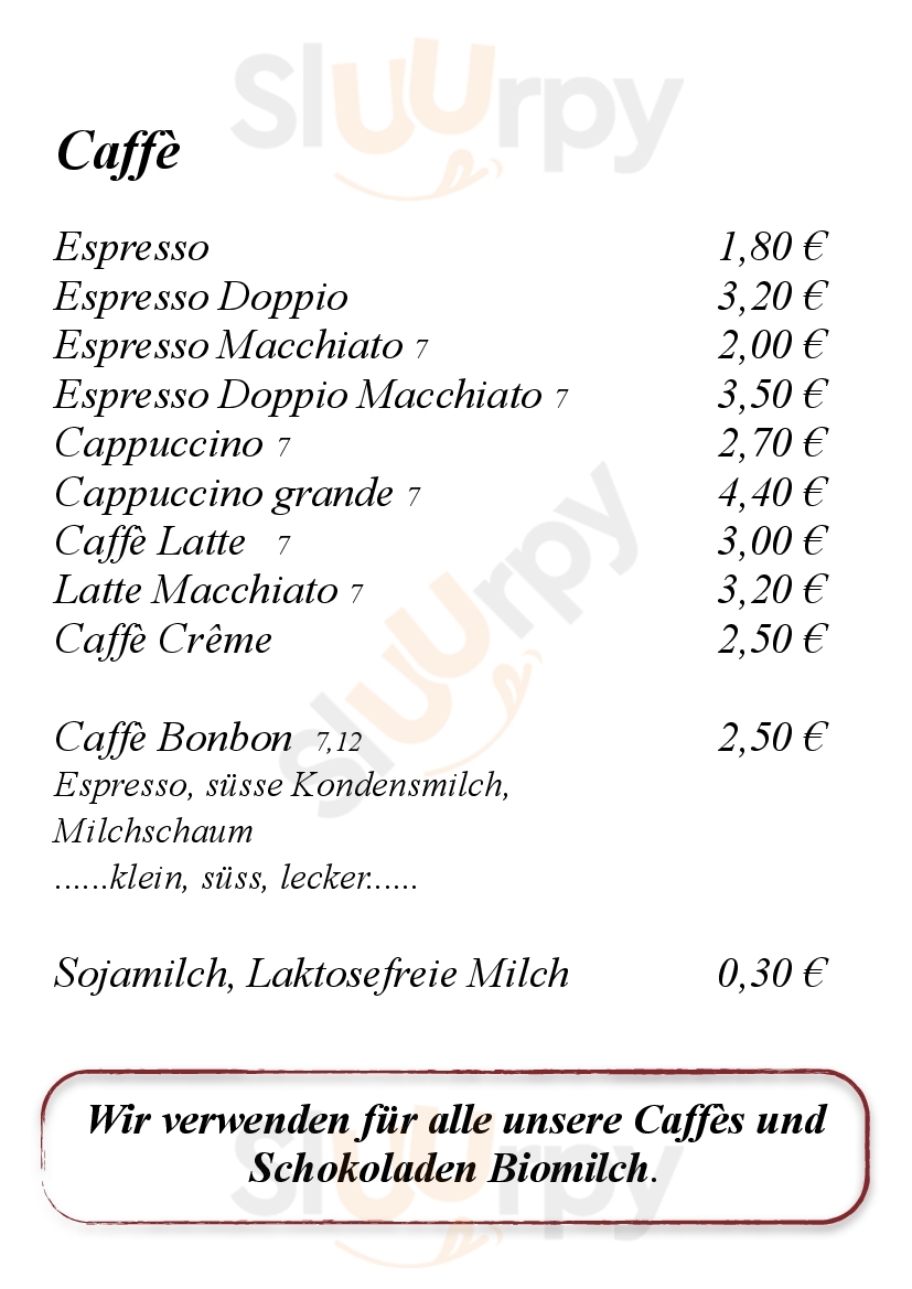 Lollo Rosso München Menu - 1