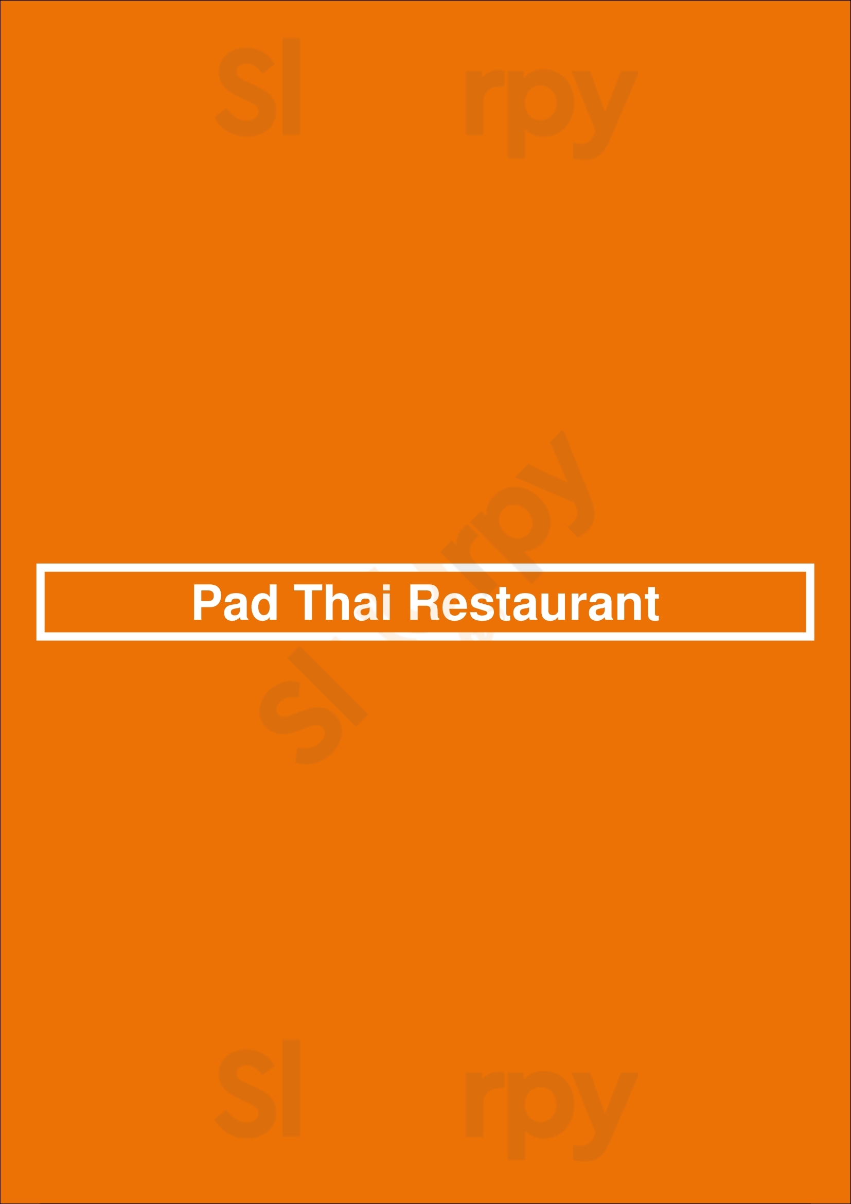Pad Thai Restaurant München Menu - 1
