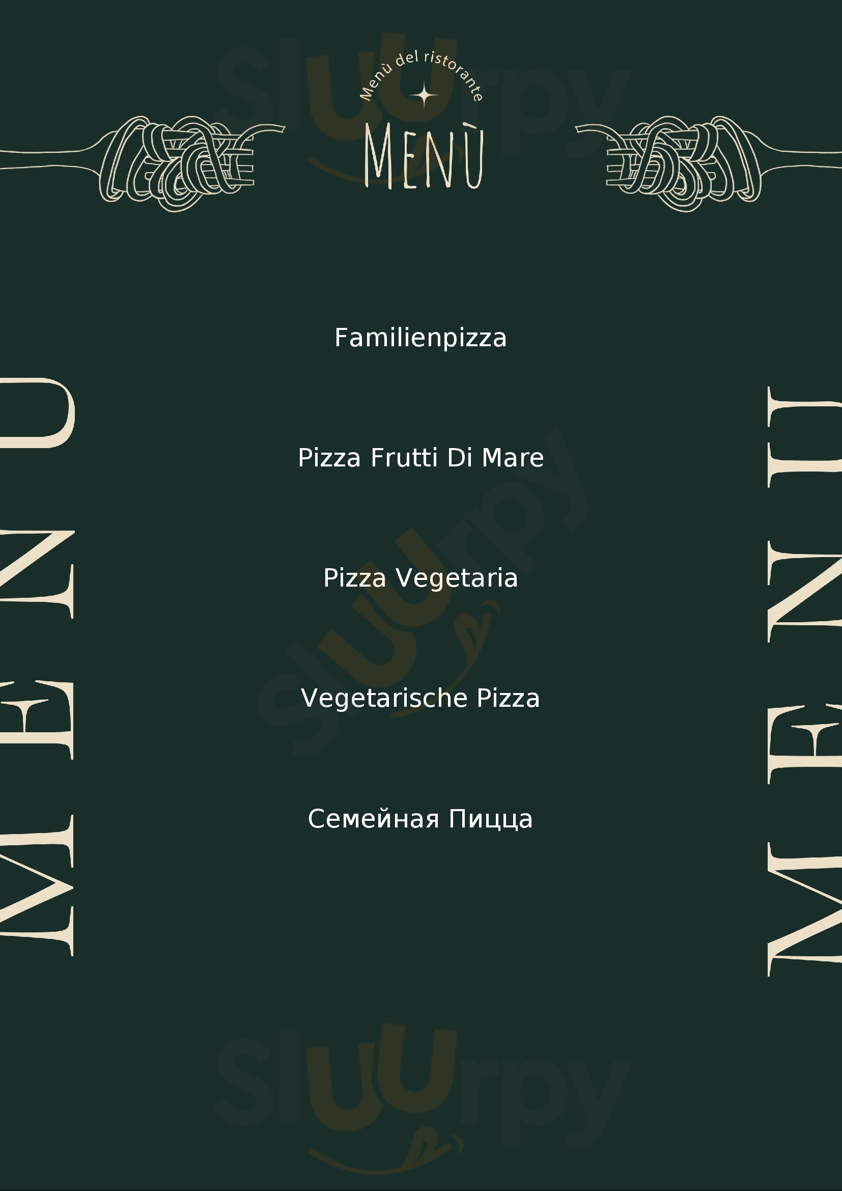 Rome's Pizzeria Nürnberg Menu - 1