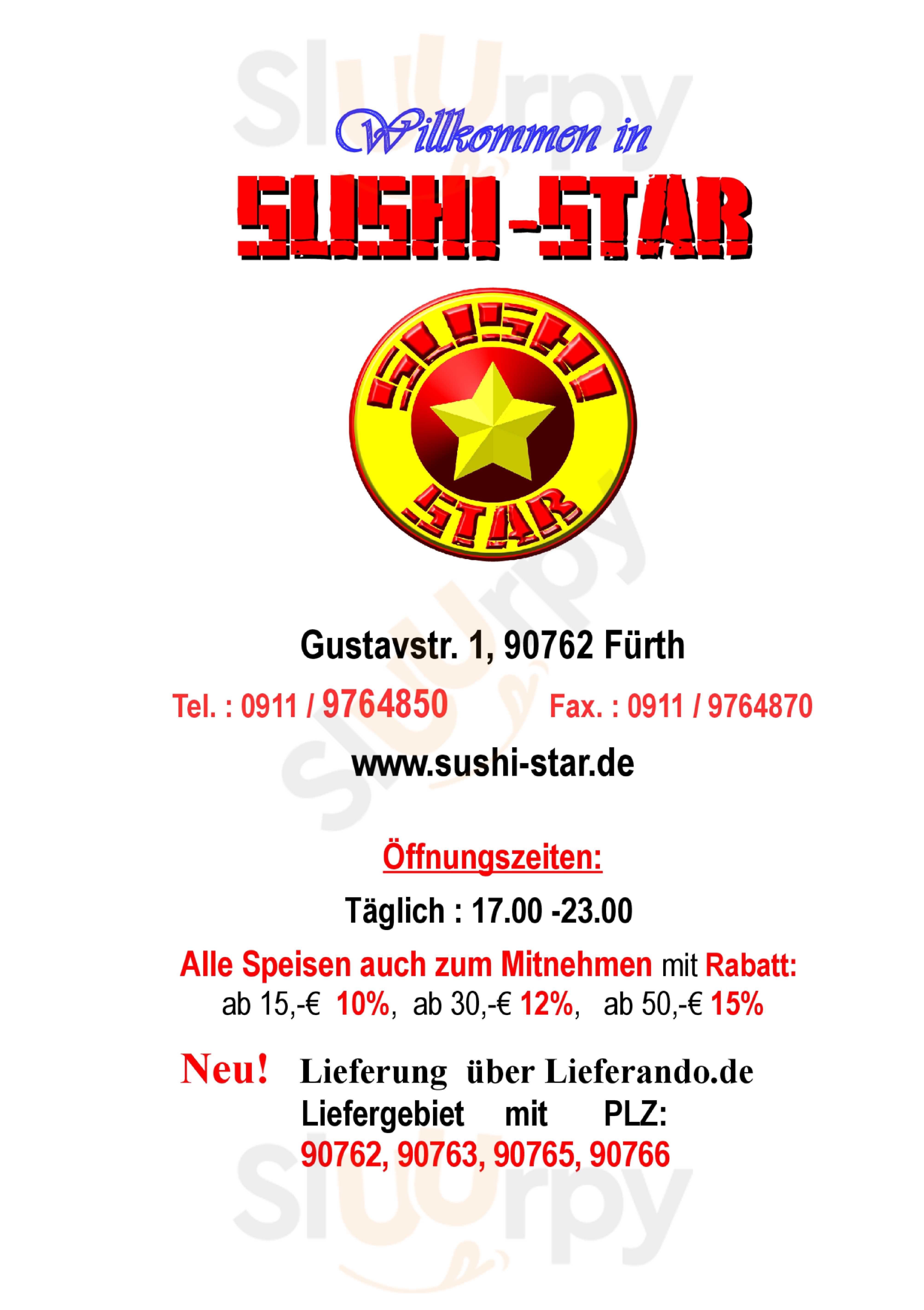 Sushi Star Fürth Menu - 1