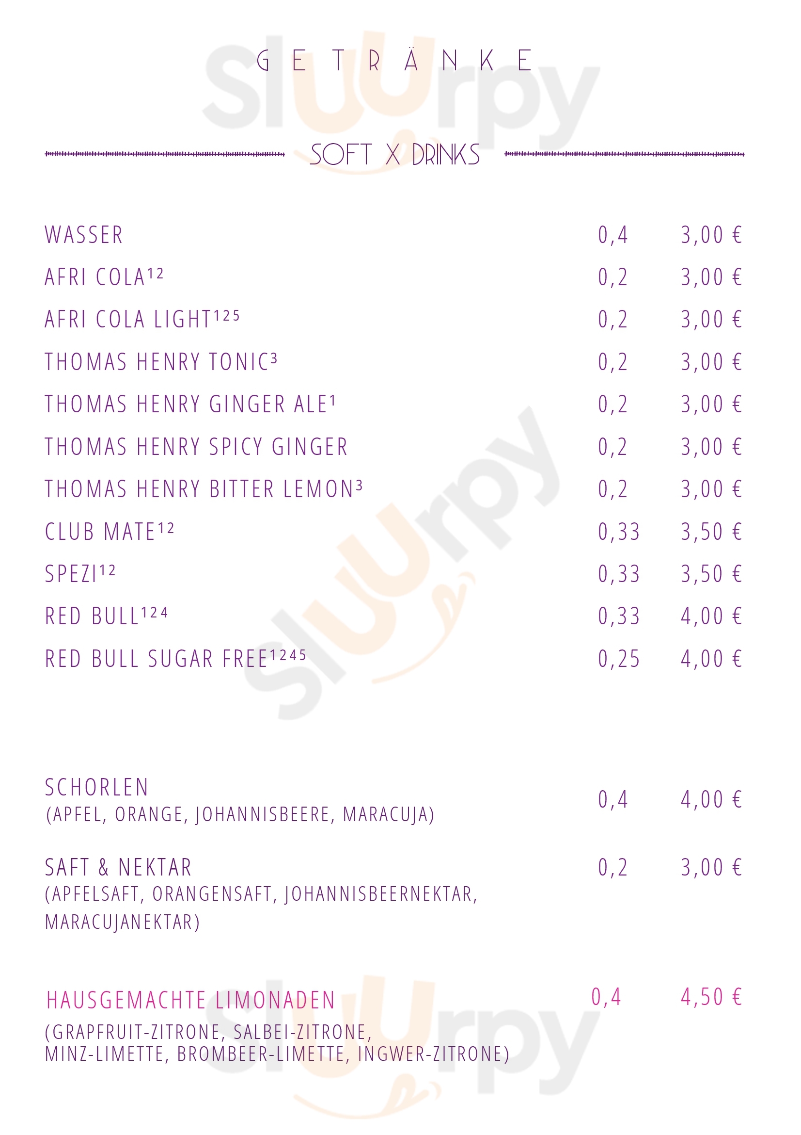 Alla Scala München Menu - 1