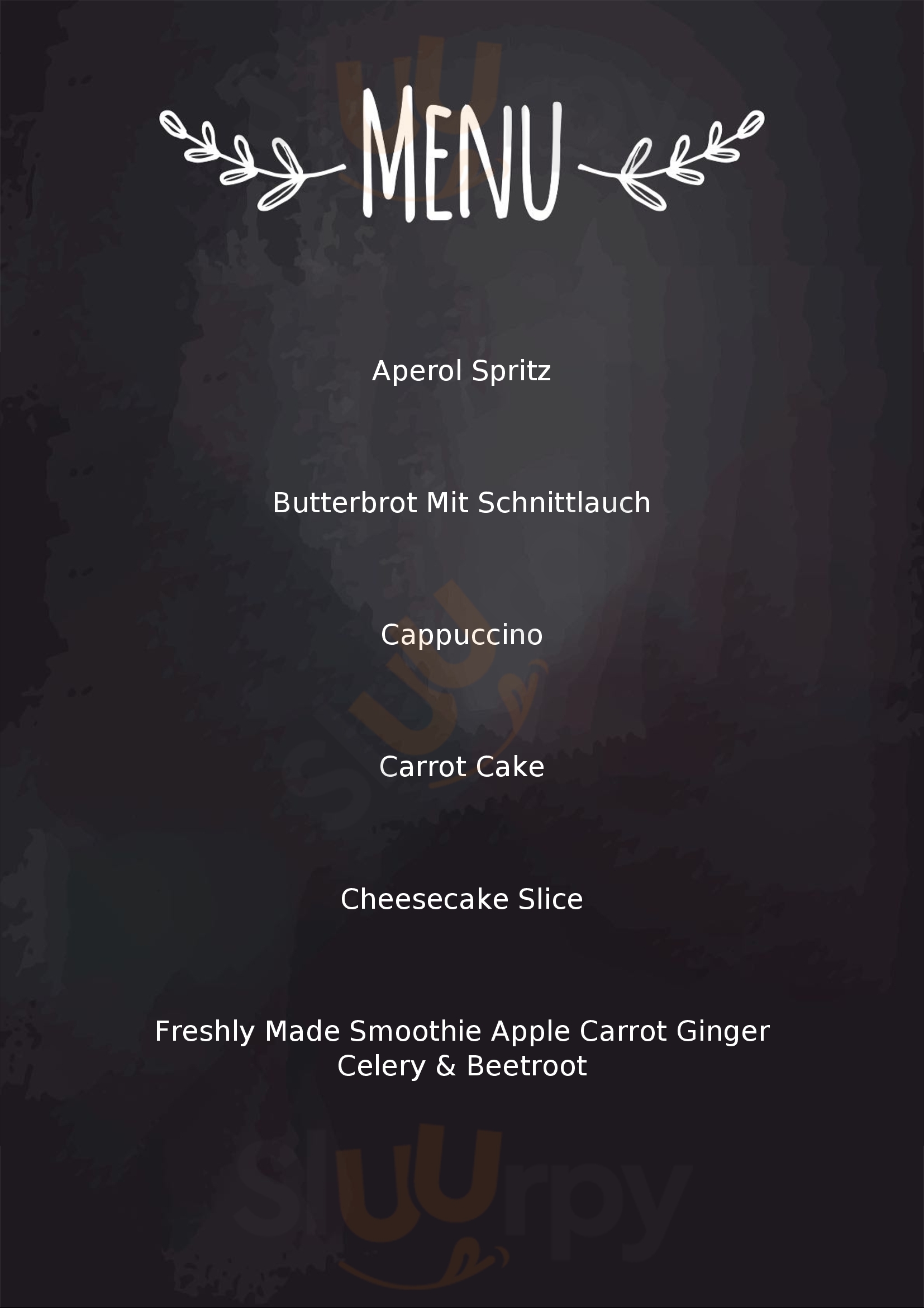 Bar Alpina München Menu - 1