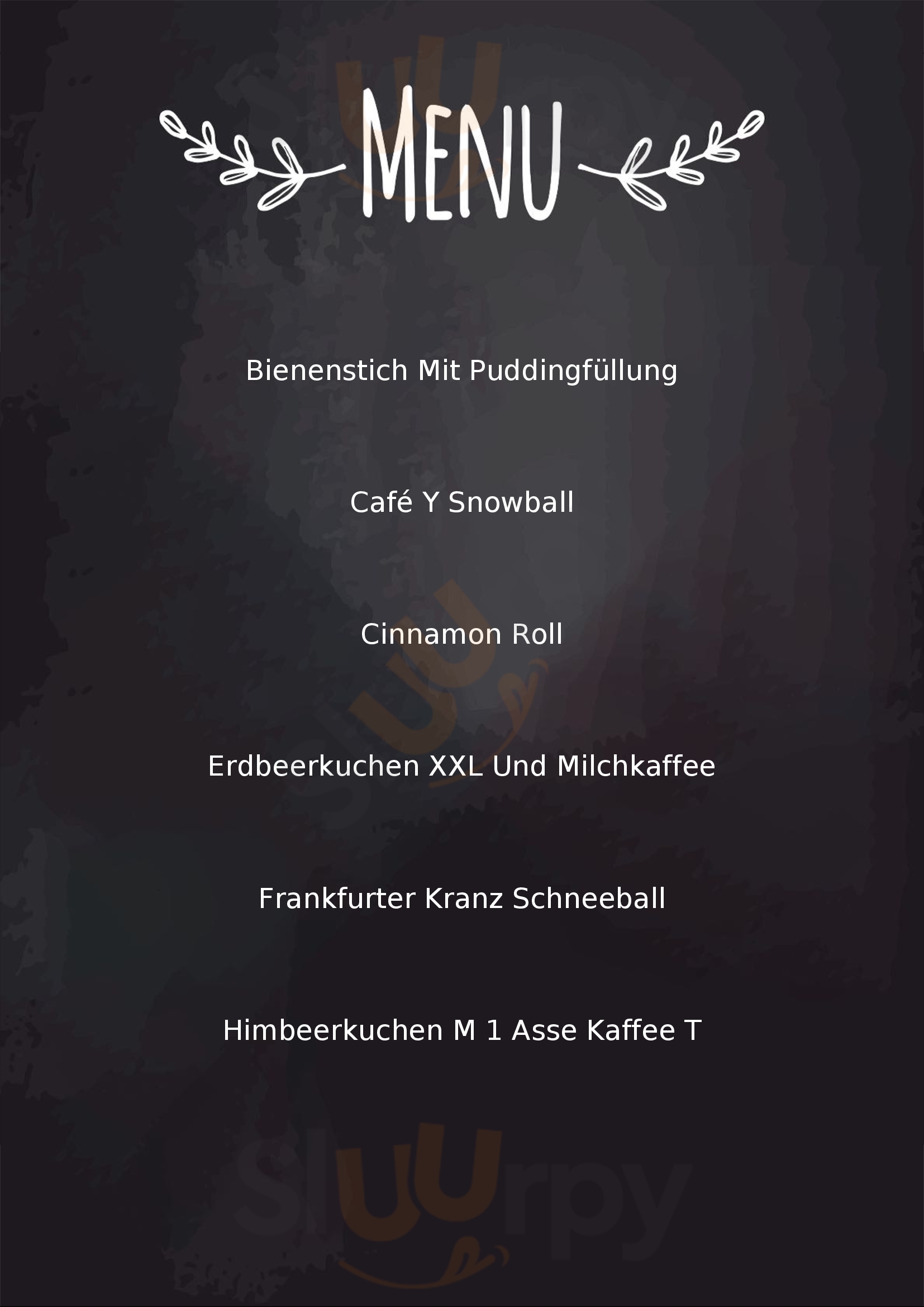 Schoebel Baeckerei Und Cafe Rothenburg Menu - 1
