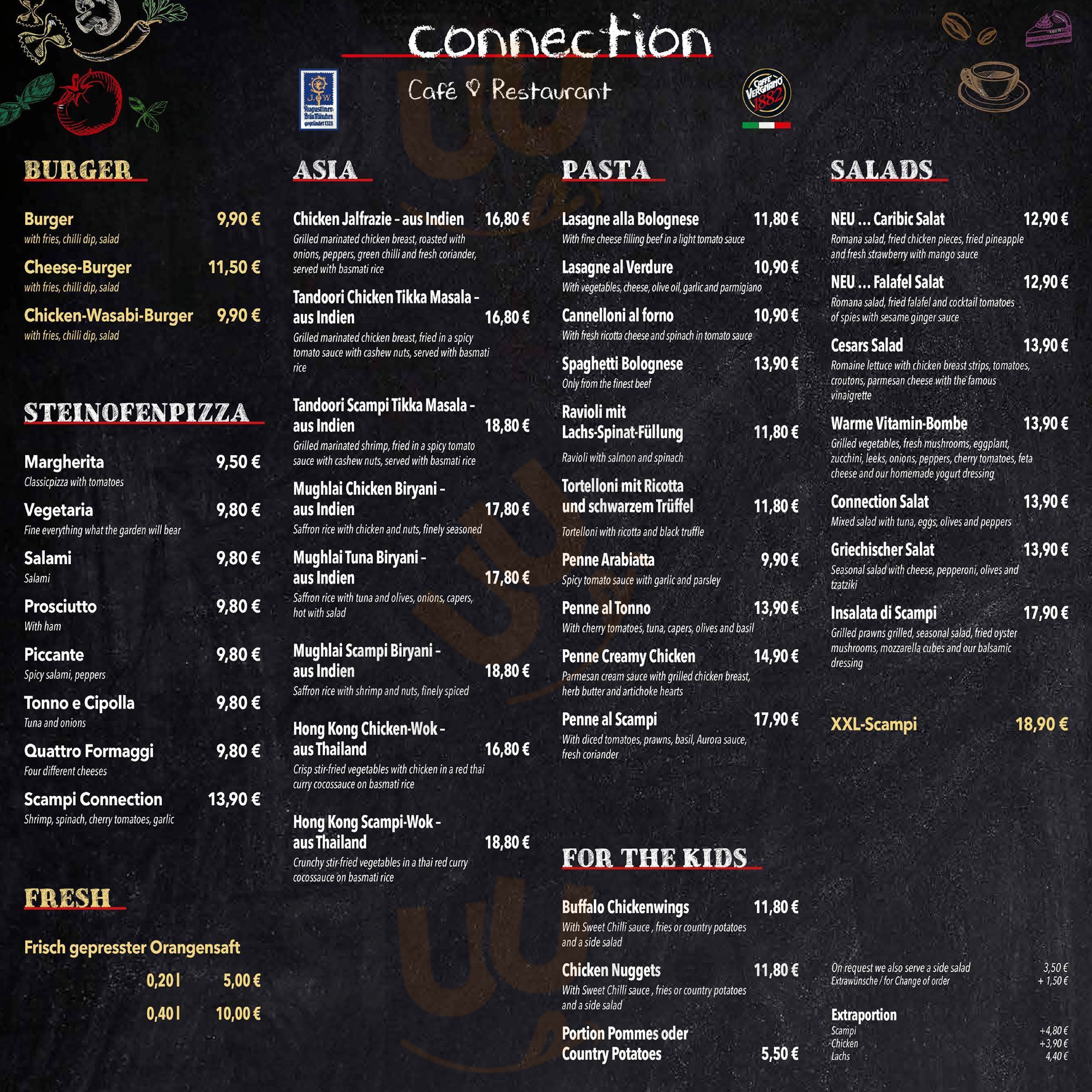 Italian Connection München Menu - 1