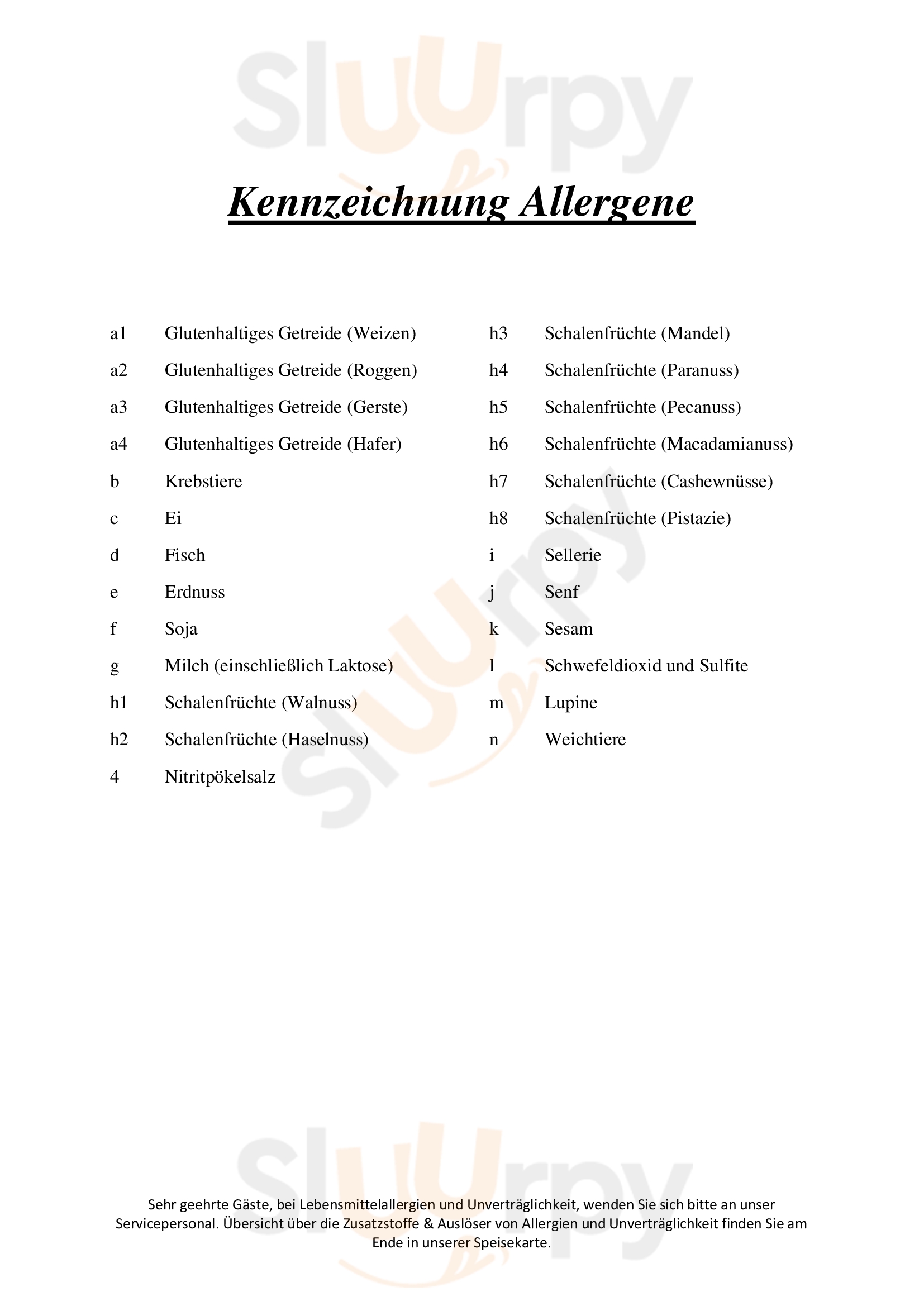 Goloseo München Menu - 1