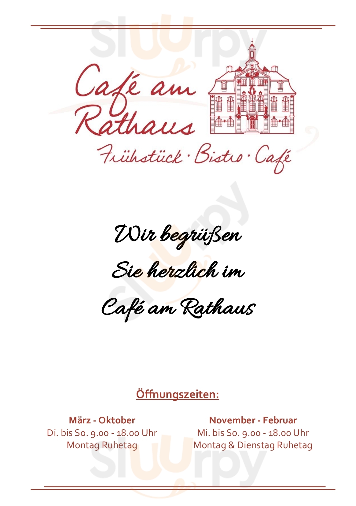 Café Am Rathaus Ellingen Menu - 1