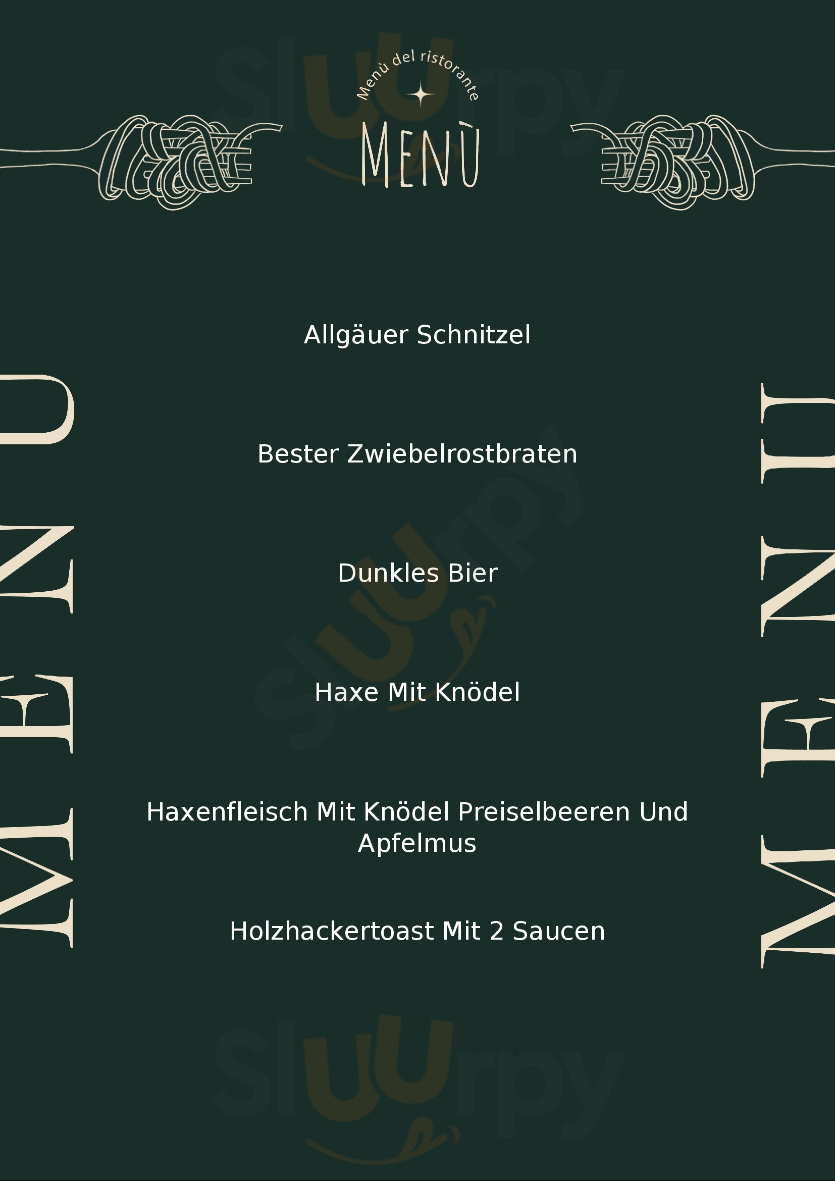 Gasthaus Zur Traube Bad Hindelang Menu - 1