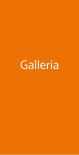 Ristorante La Galleria, Cefalù