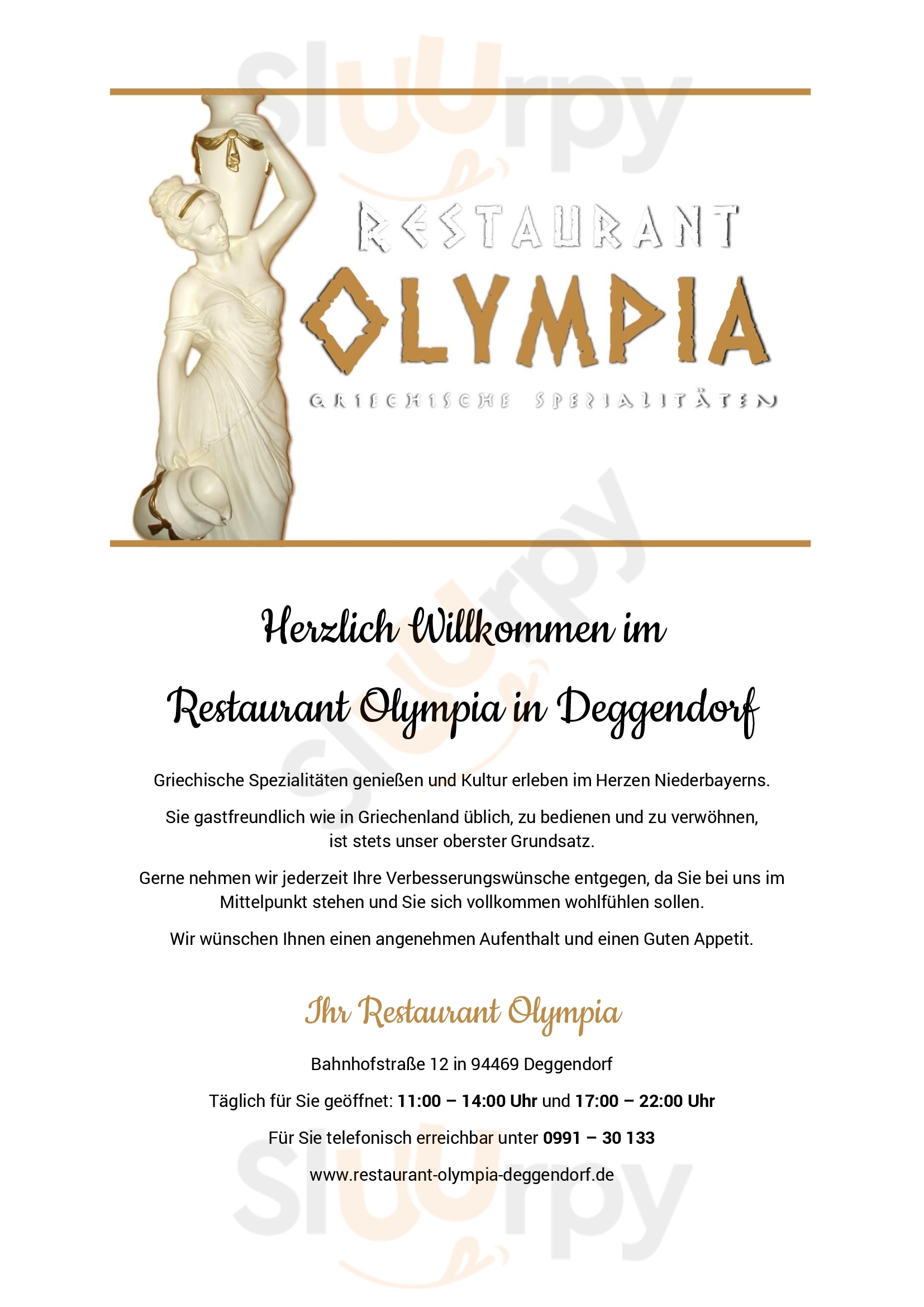 Restaurant Olympia Deggendorf Menu - 1