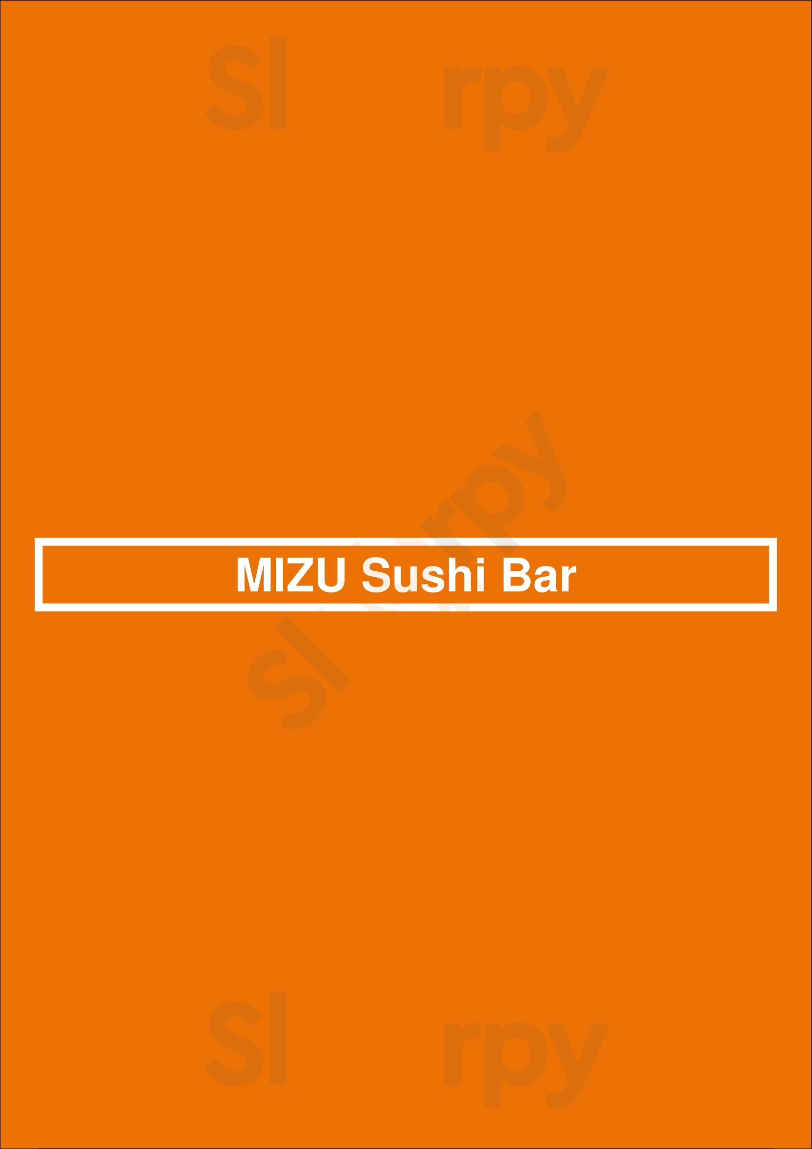 Mizu Sushi Bar Rottach-Egern Menu - 1