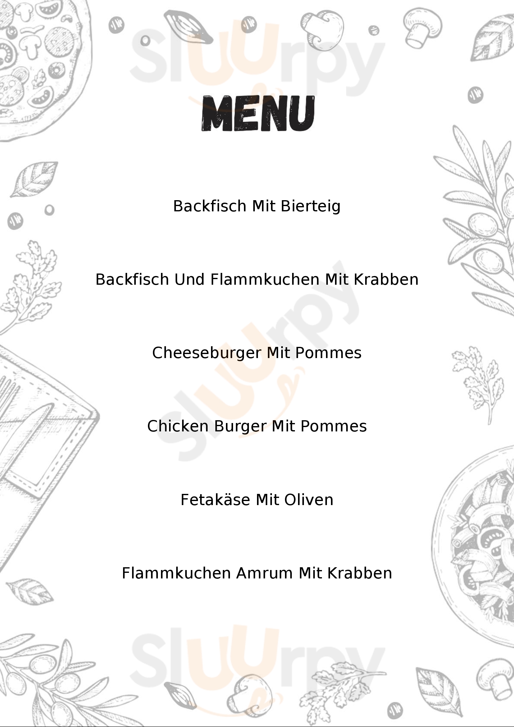 Restaurant Klabautermann Wittdün Menu - 1