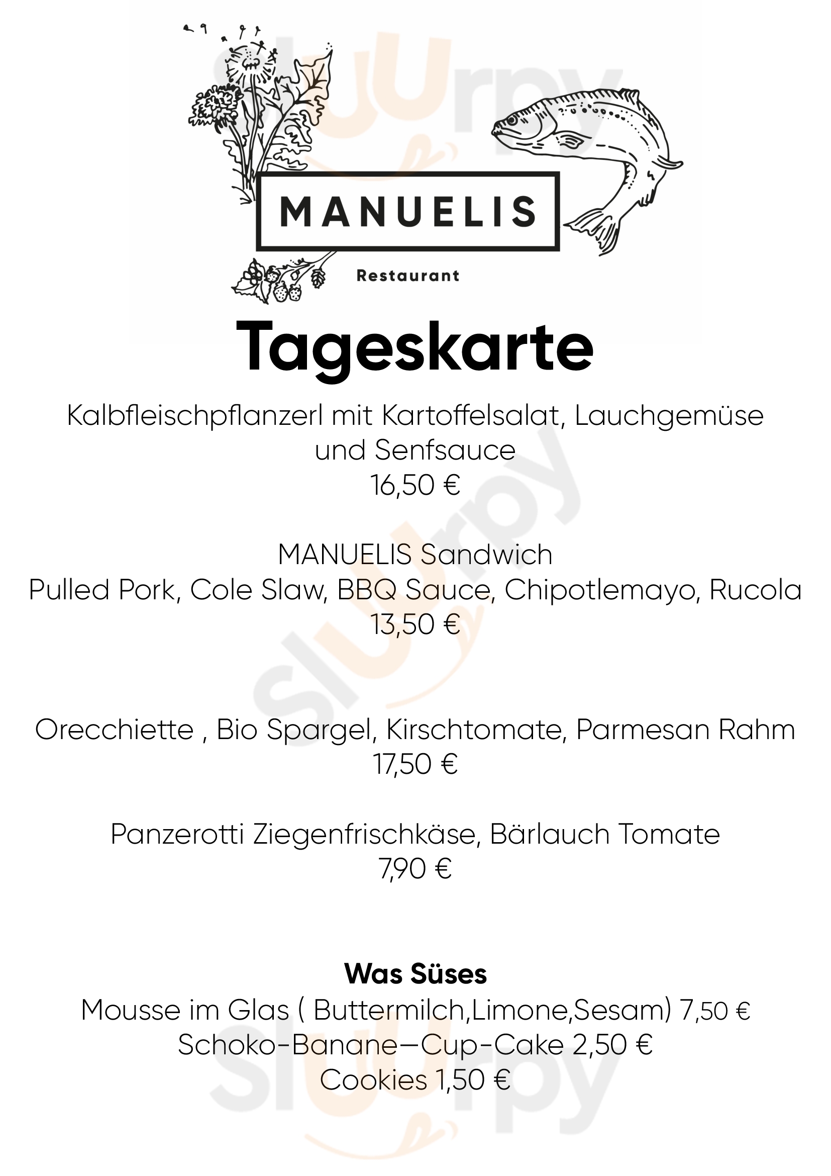 Manuelis Restaurant Miesbach Menu - 1