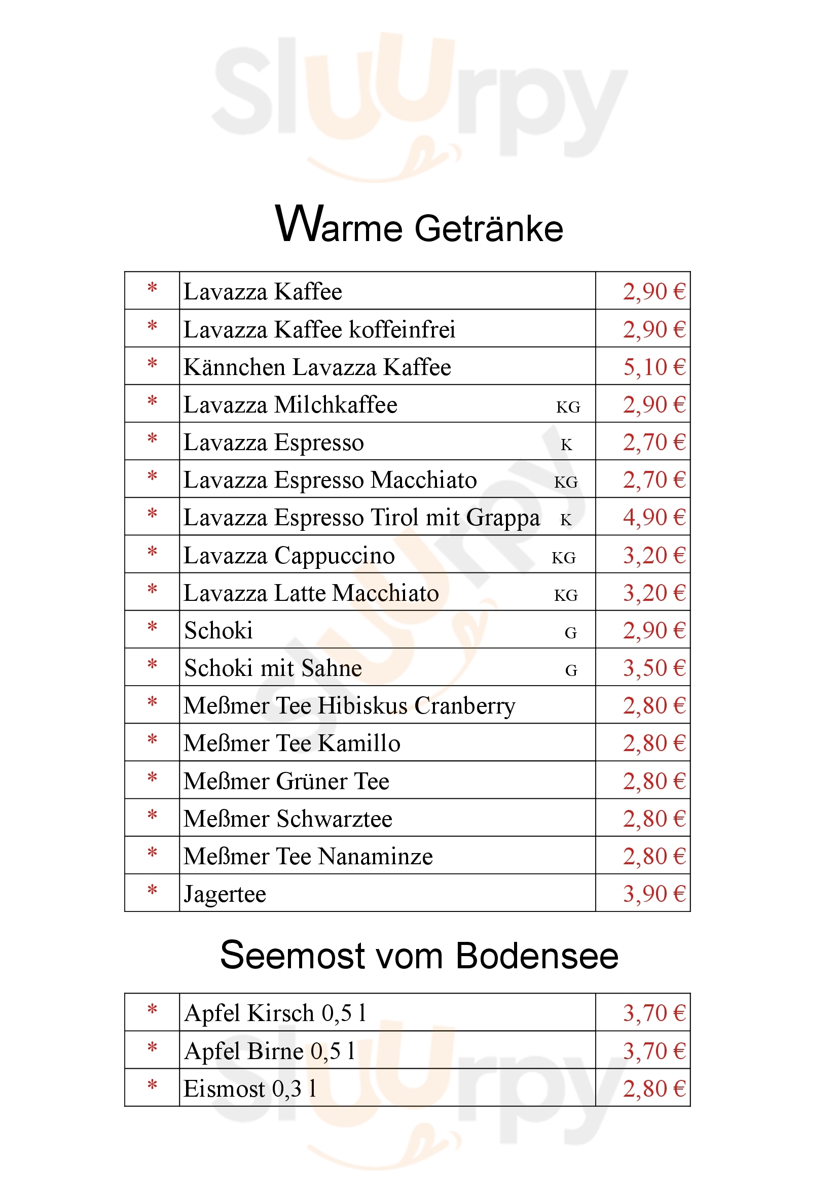 Landgasthaus Zum Brückle Vöhringen Menu - 1