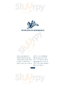 Restaurant Kormoran menu