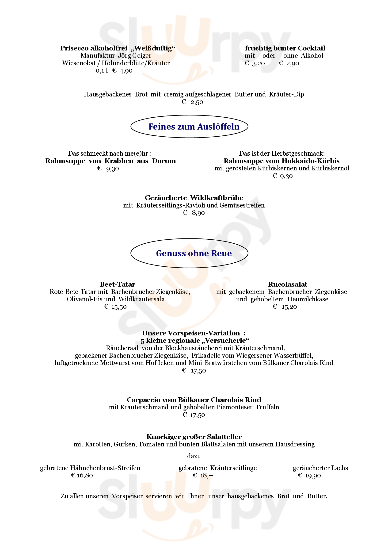 Dobbendeel Restaurant-cafe Bad Bederkesa Menu - 1