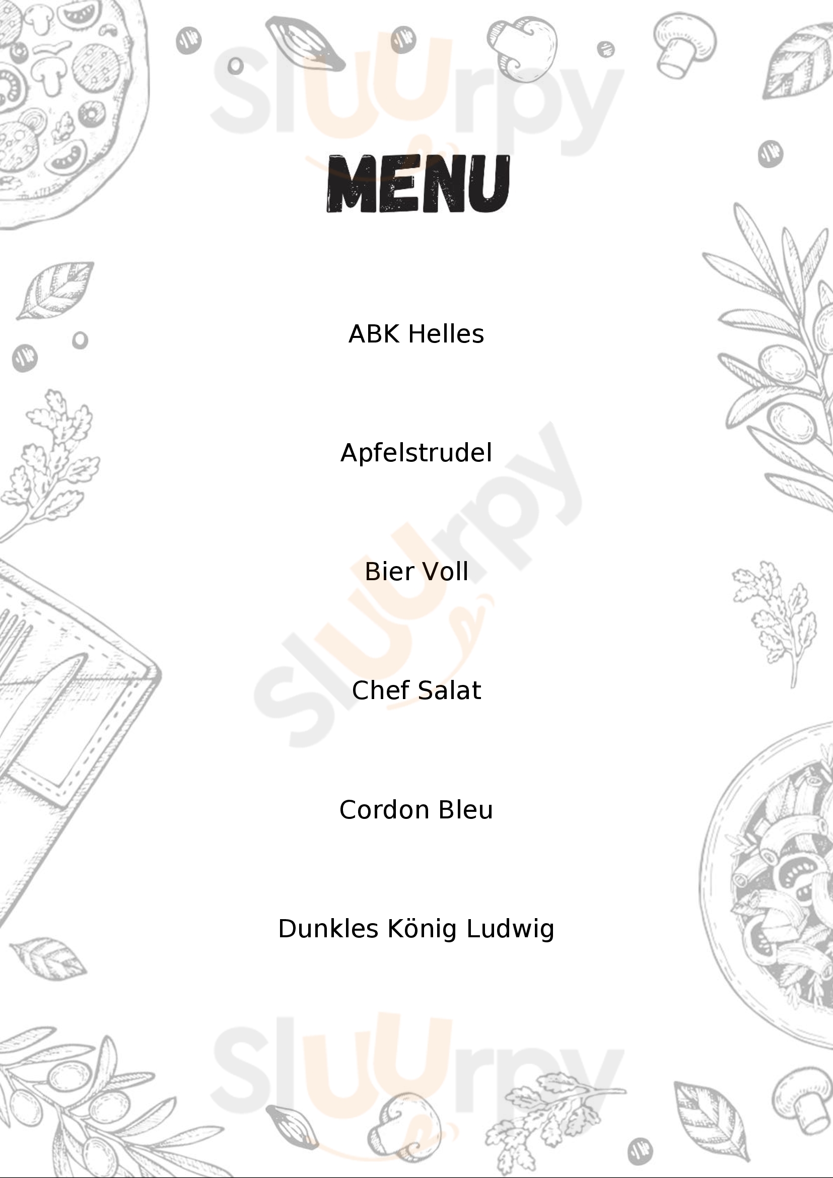 Schmiedwirt Seeg Menu - 1