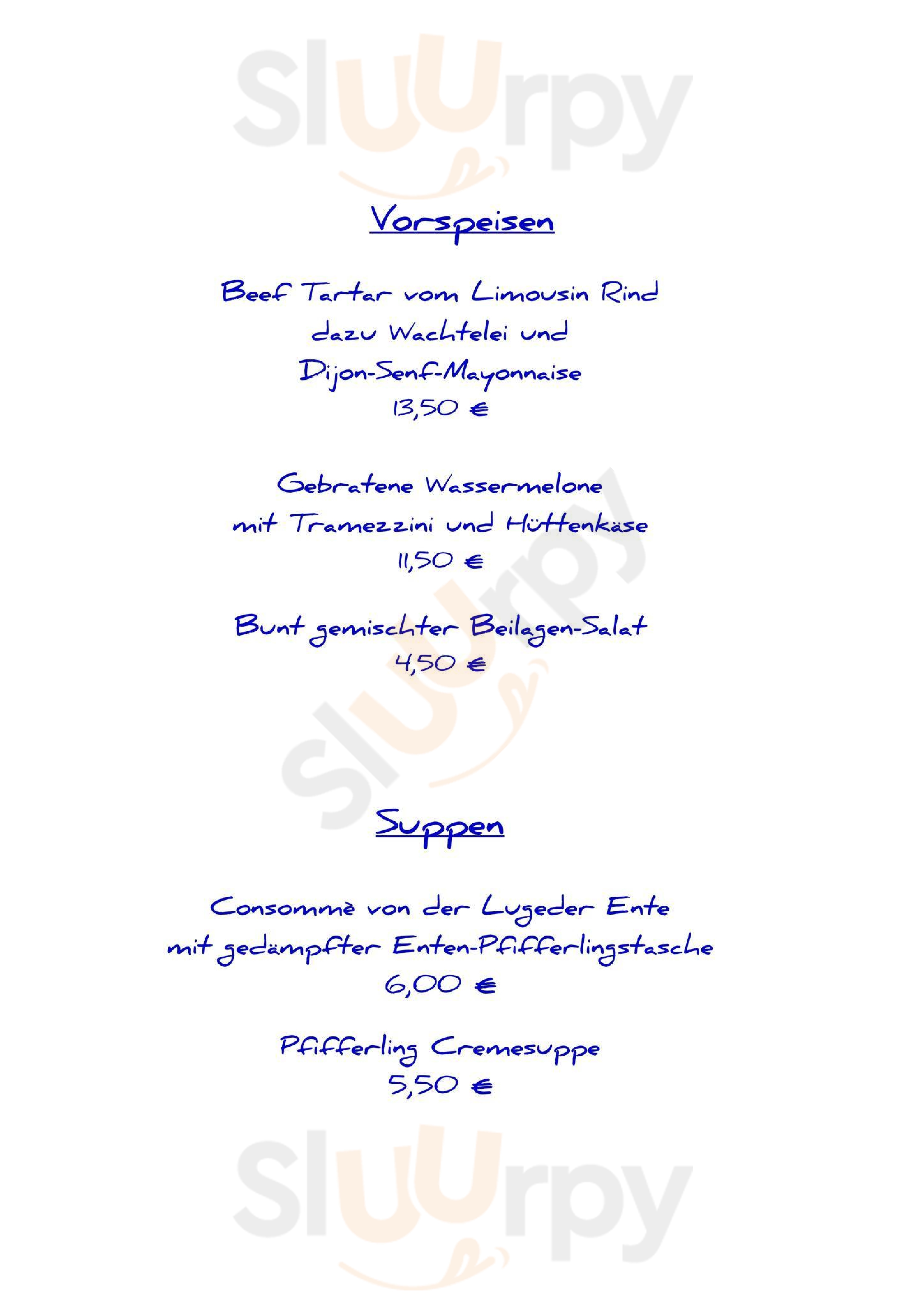 Rupperts Bonvivant Otterskirchen Menu - 1