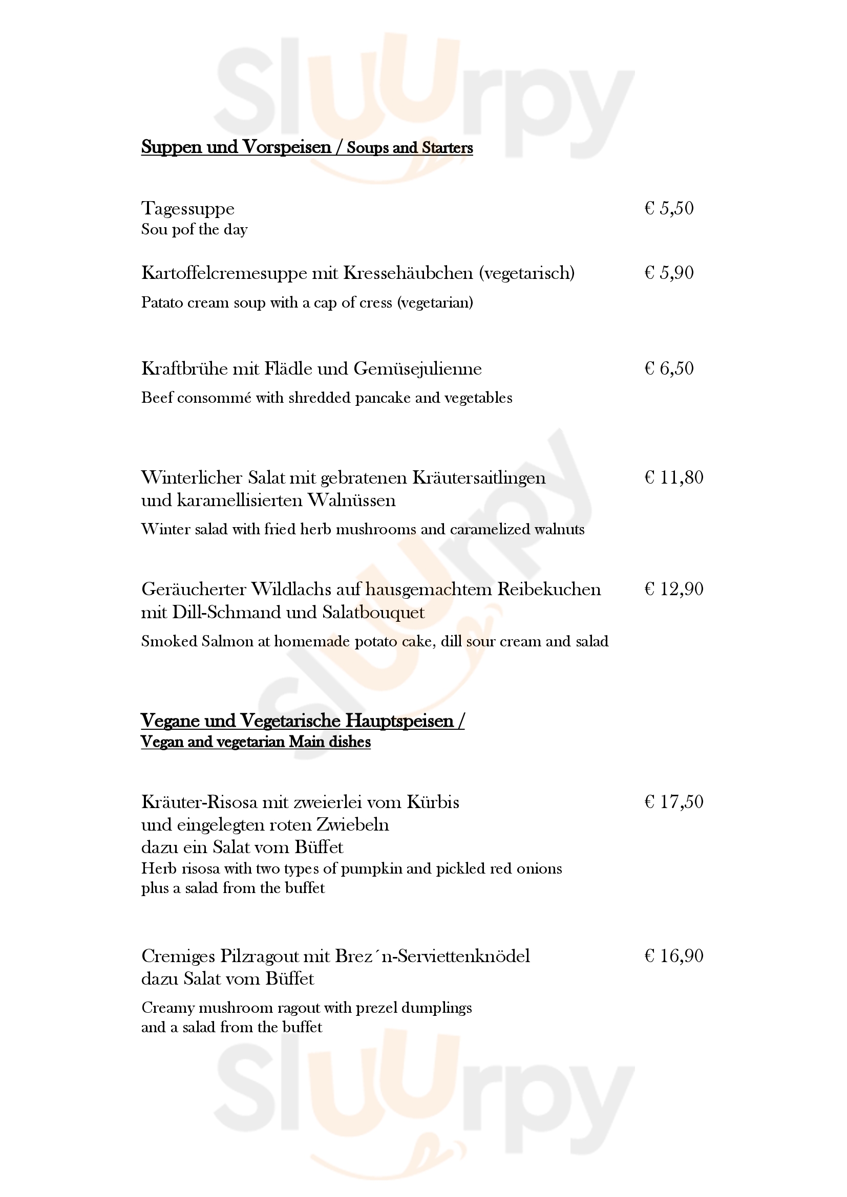 Darmstädter Ratskeller Hausbrauerei Darmstadt Menu - 1