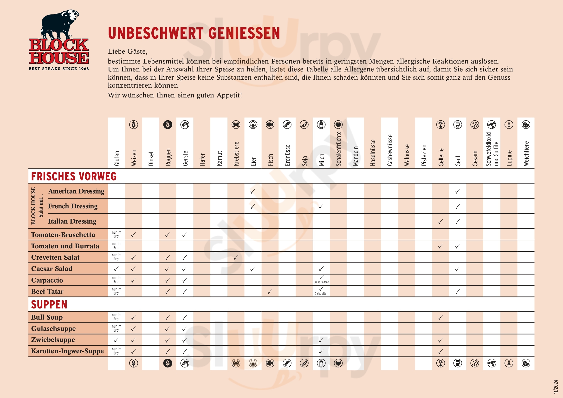 Block House Braunschweig Braunschweig Menu - 1