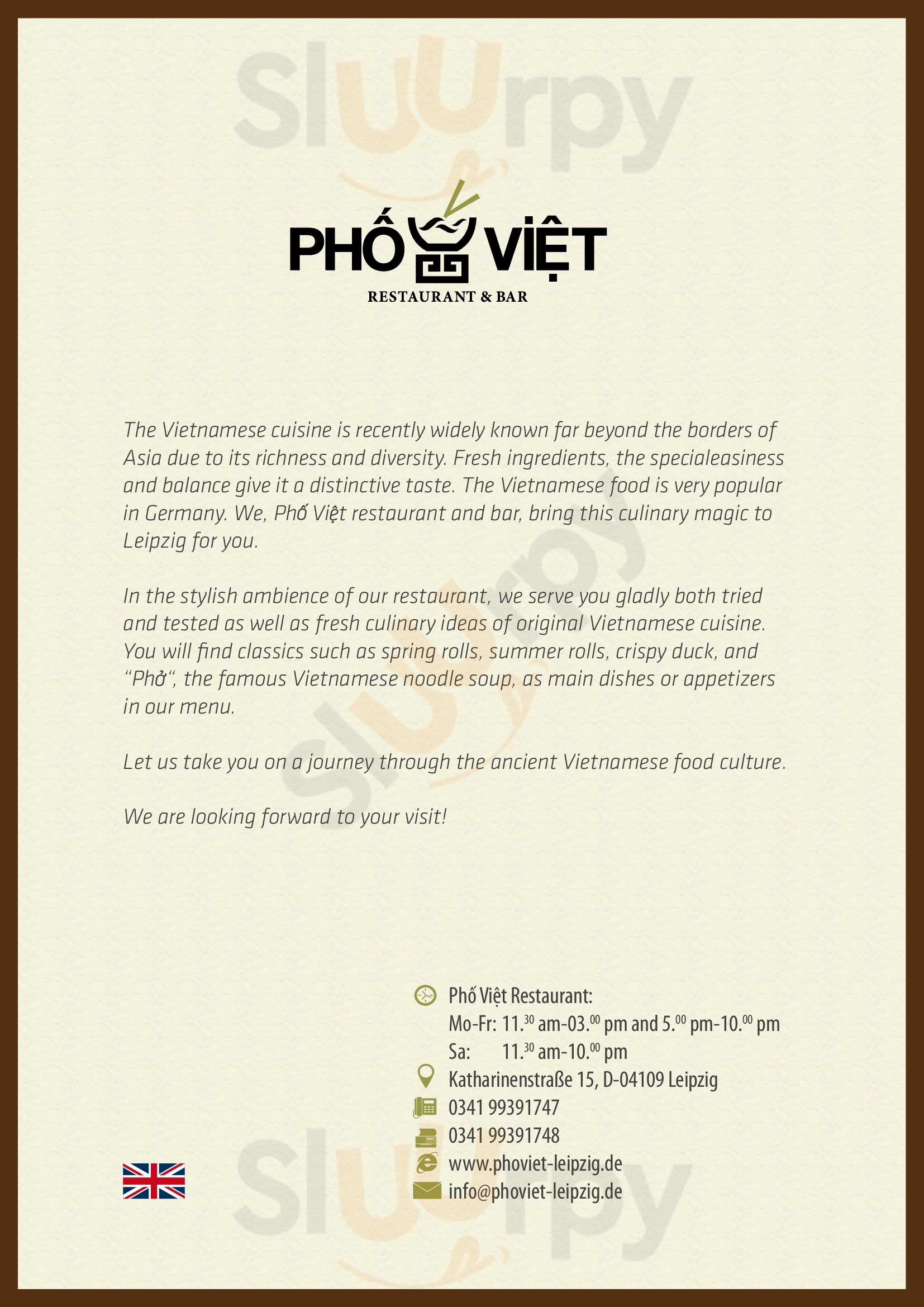 Pho Viet Leipzig Menu - 1