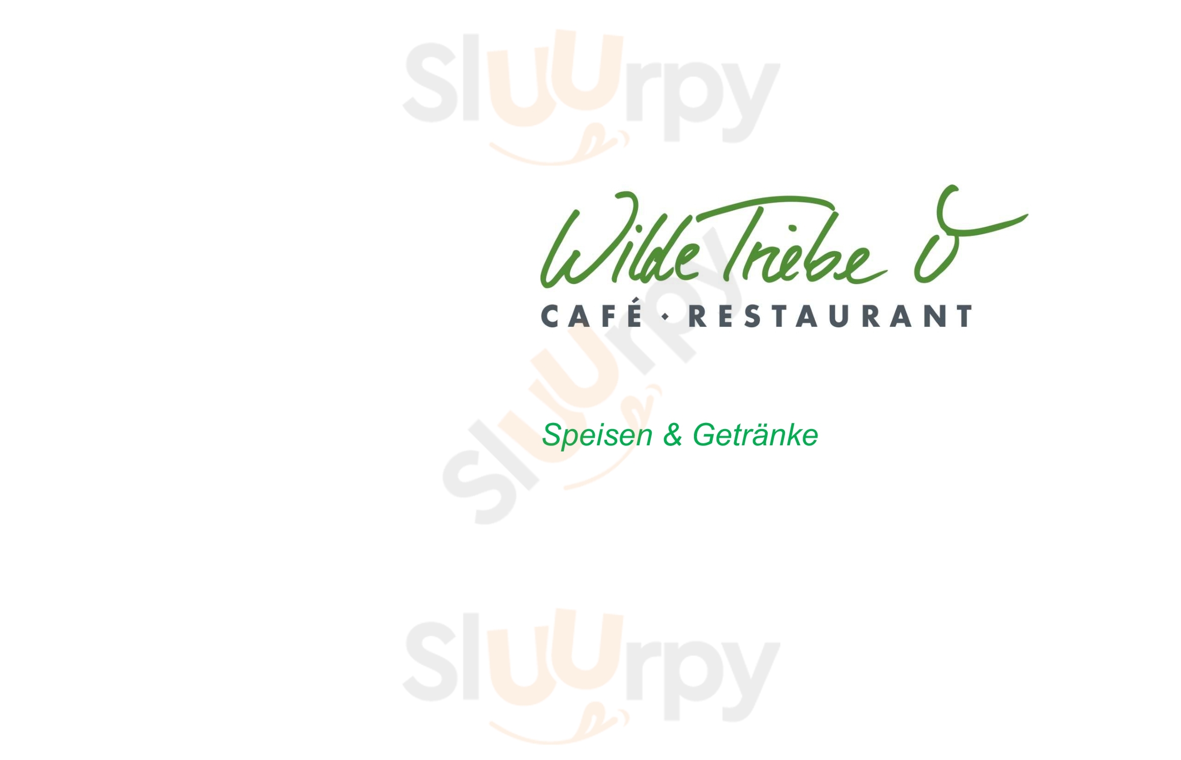 Main Menu - Wilde Triebe