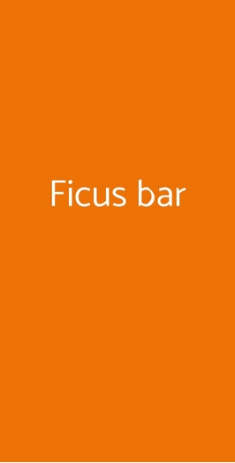 Ficus Ristorante Pizzeria