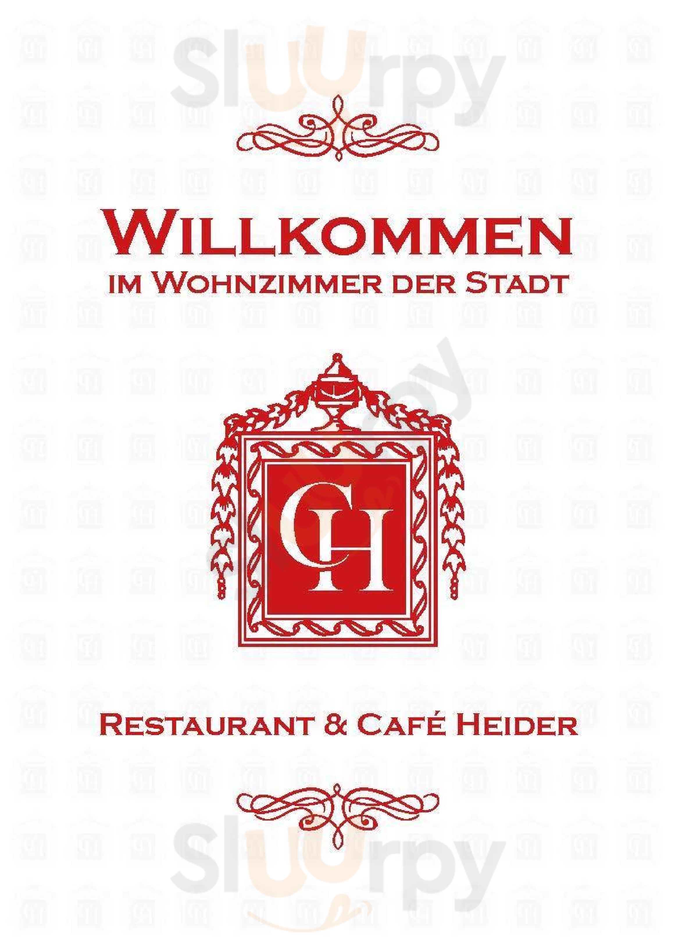 Das Café Heider Potsdam Menu - 1
