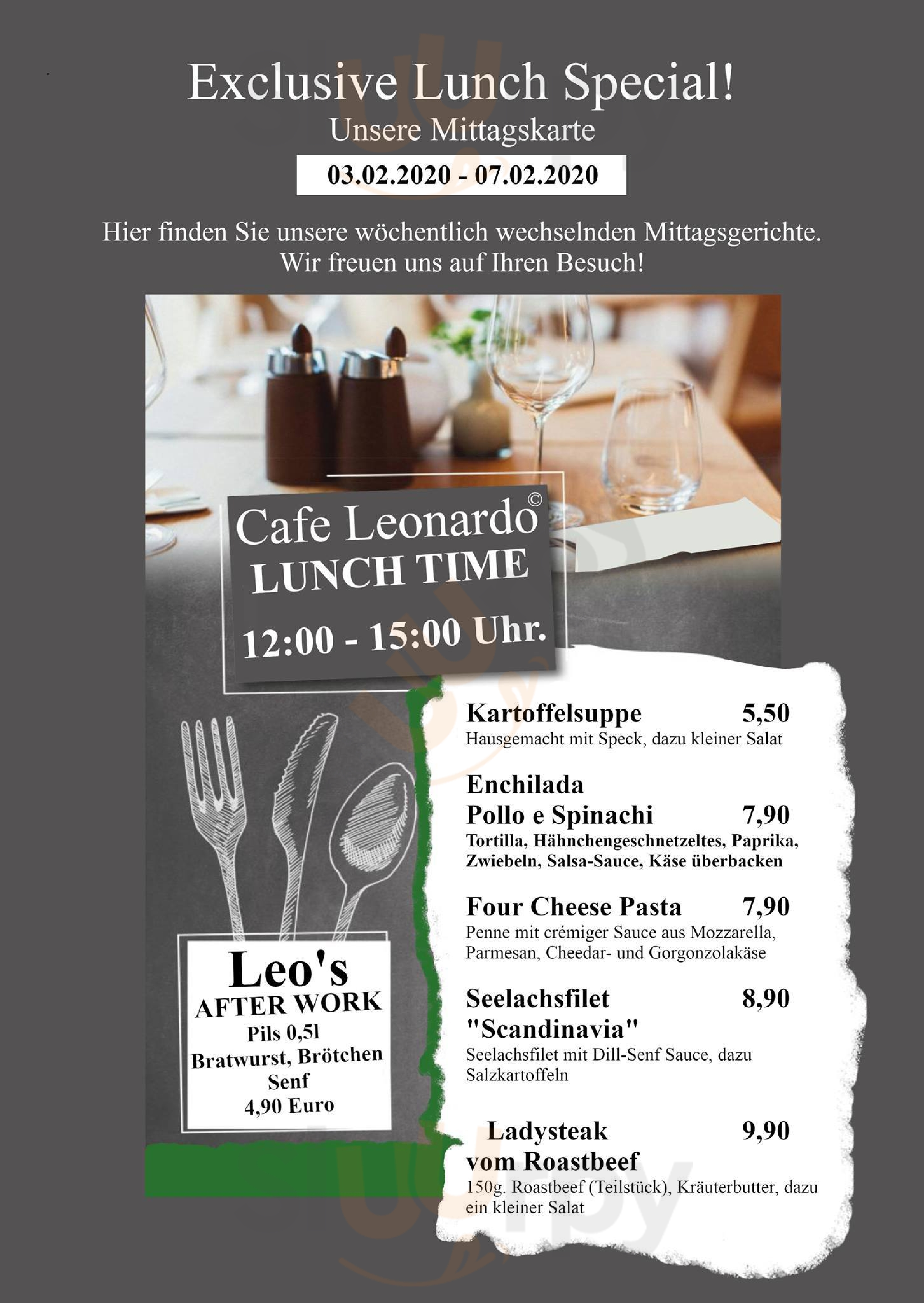 Cafe Leonardo Mülheim an der Ruhr Menu - 1