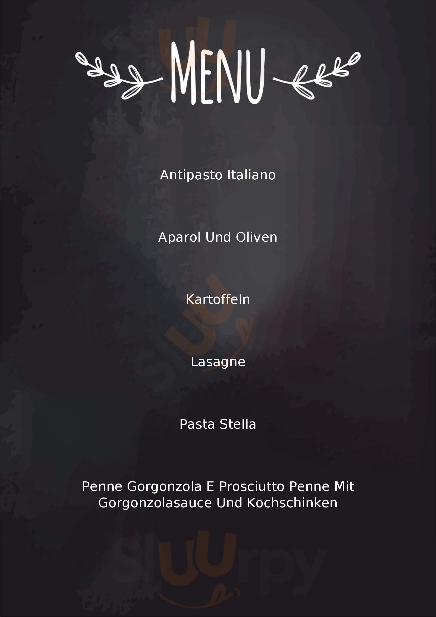 Restaurant Stella Halle Menu - 1