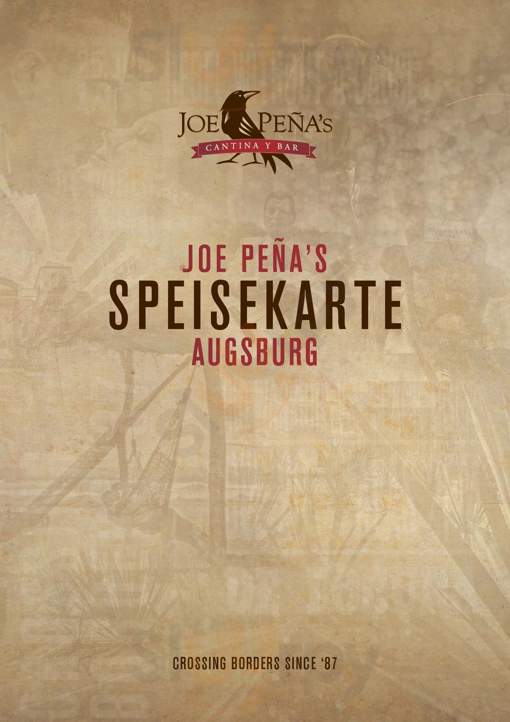 Joe Peña's Ludwigsburg Menu - 1