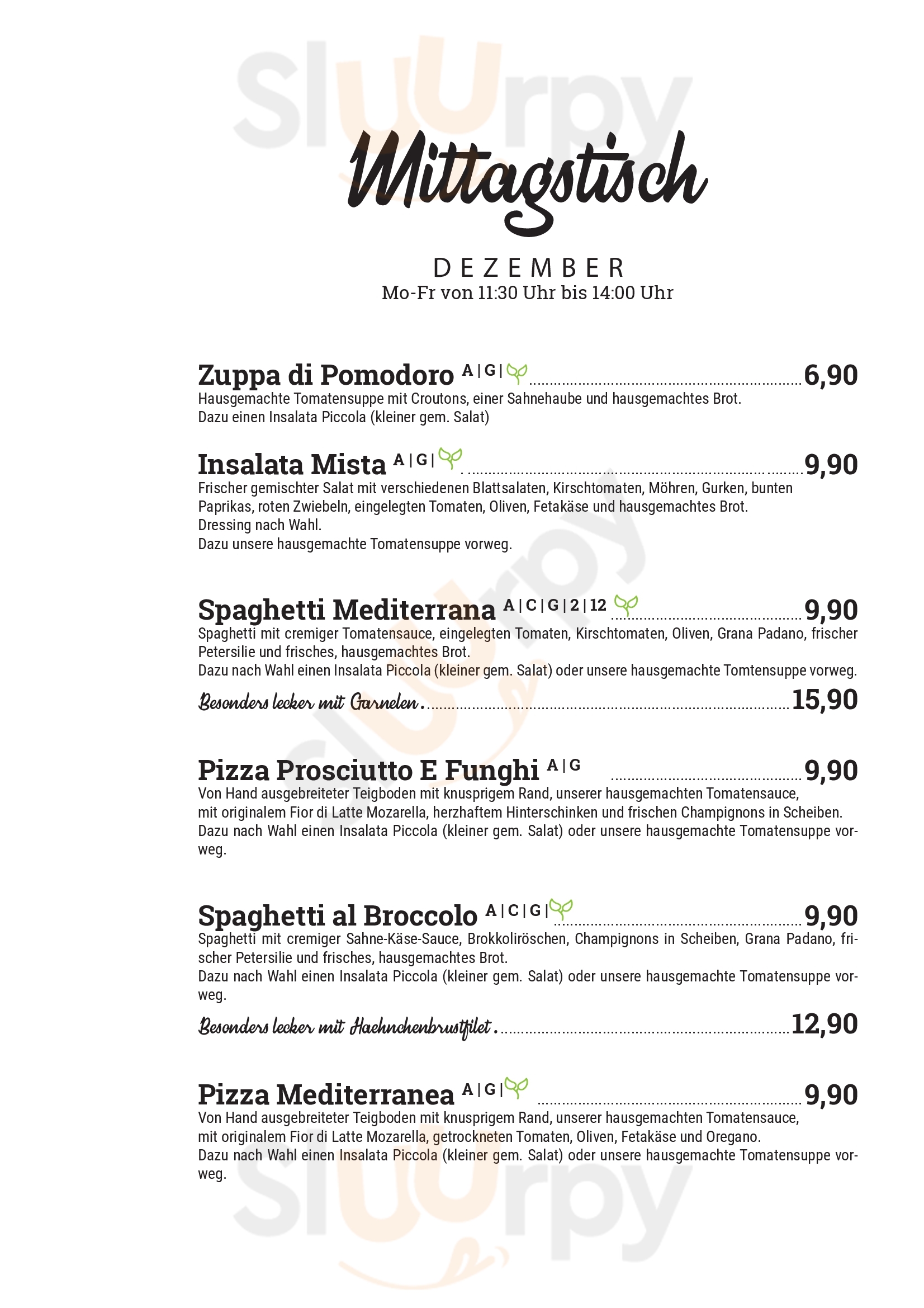 Molto Italiano Kiel Menu - 1