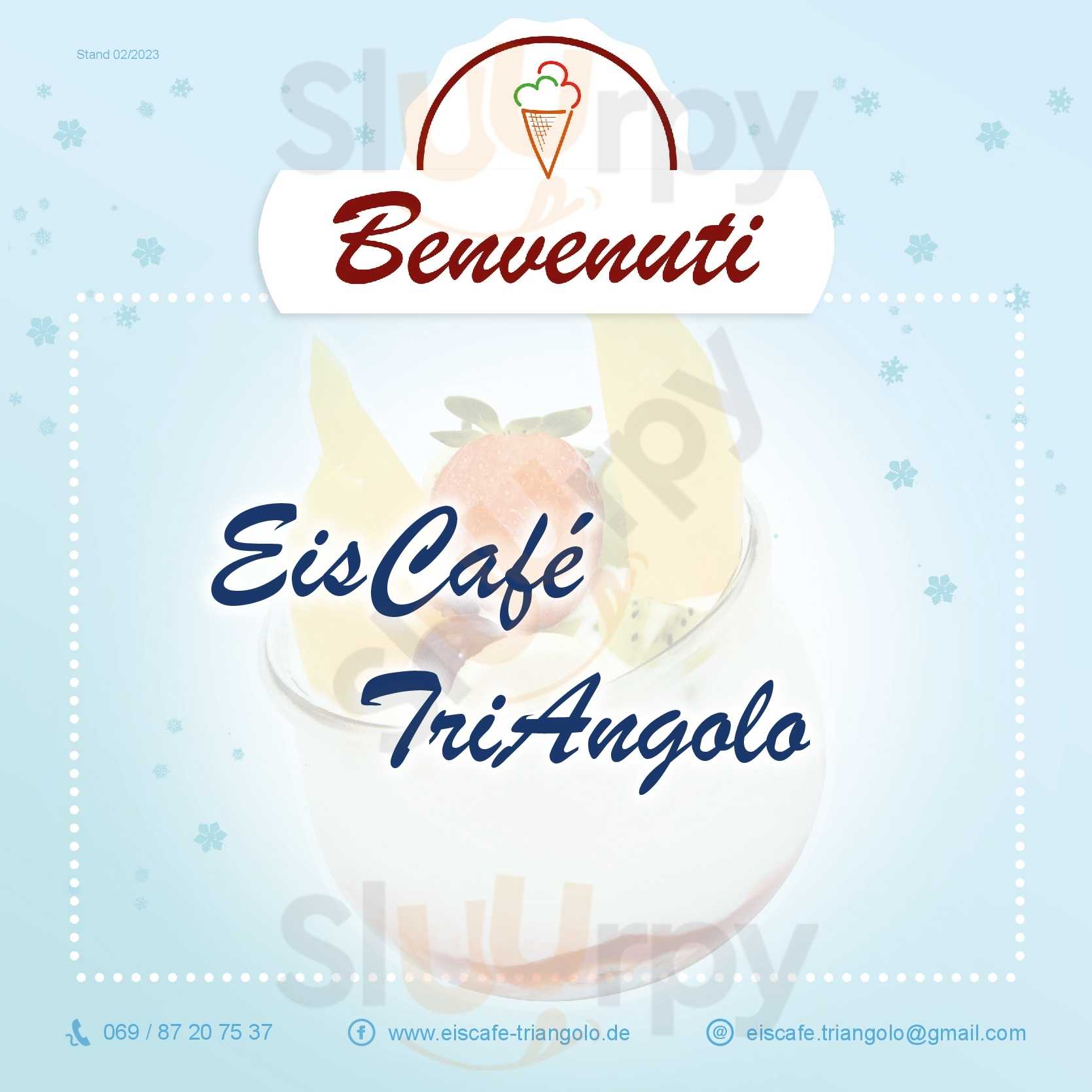 Eiscafé Triangolo Offenbach Menu - 1