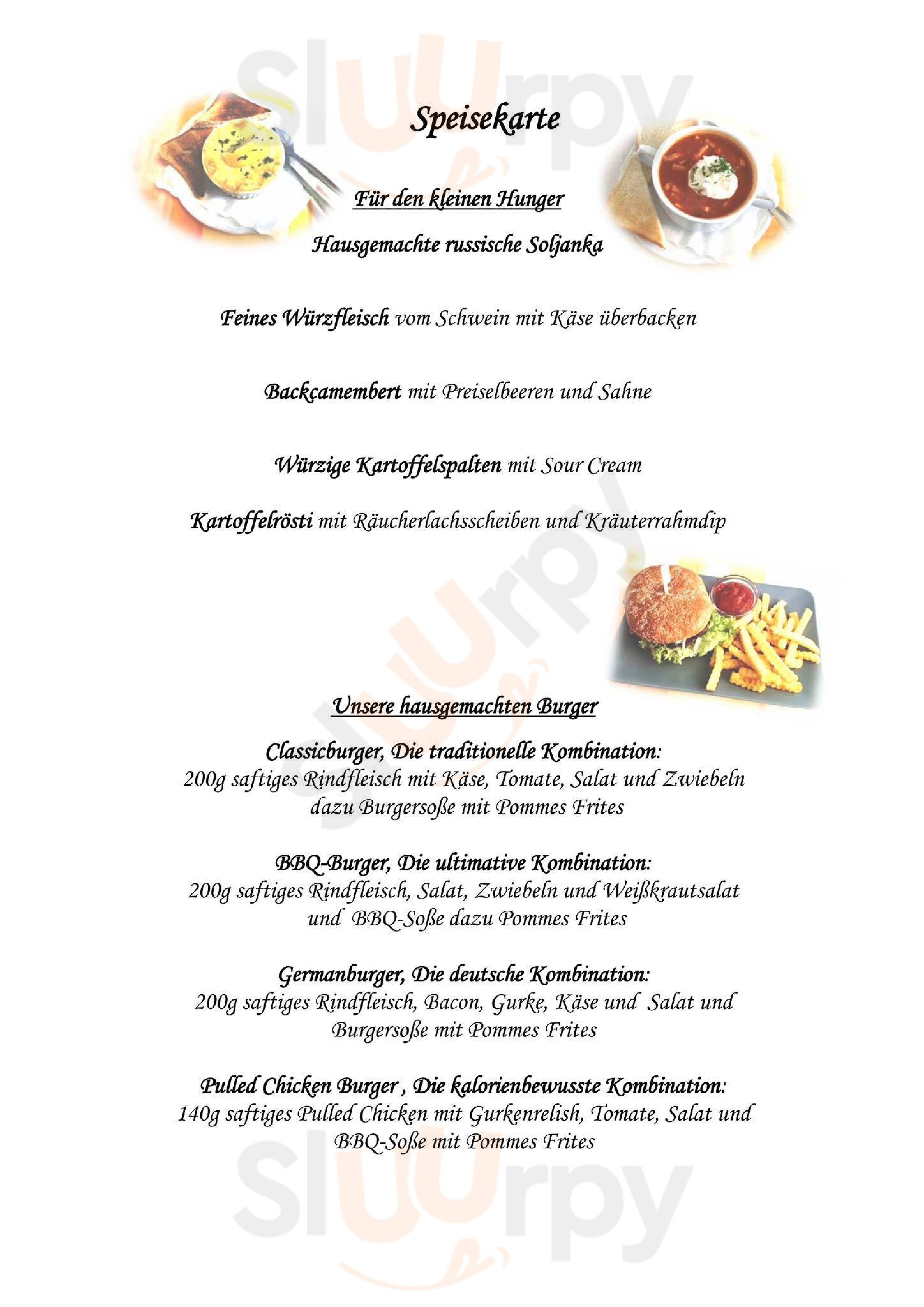 Cafe Milchhäuschen Chemnitz Menu - 1