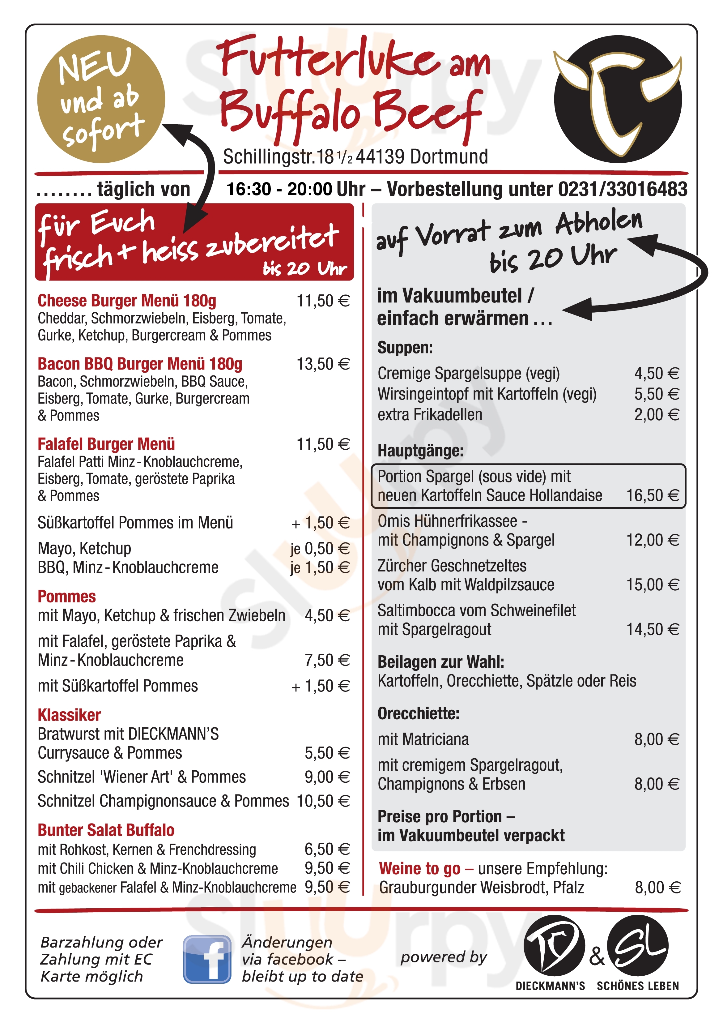 Schönes Leben Dortmund Dortmund Menu - 1