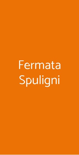 Fermata Spuligni - Turismo Rurale, Zafferana Etnea