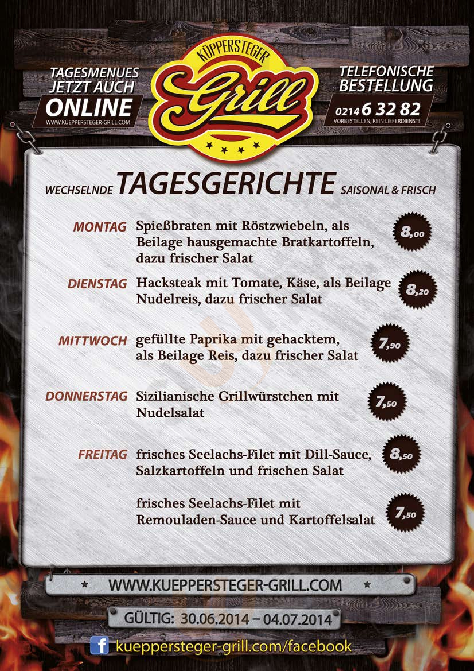 Küppersteger Grill Leverkusen Menu - 1