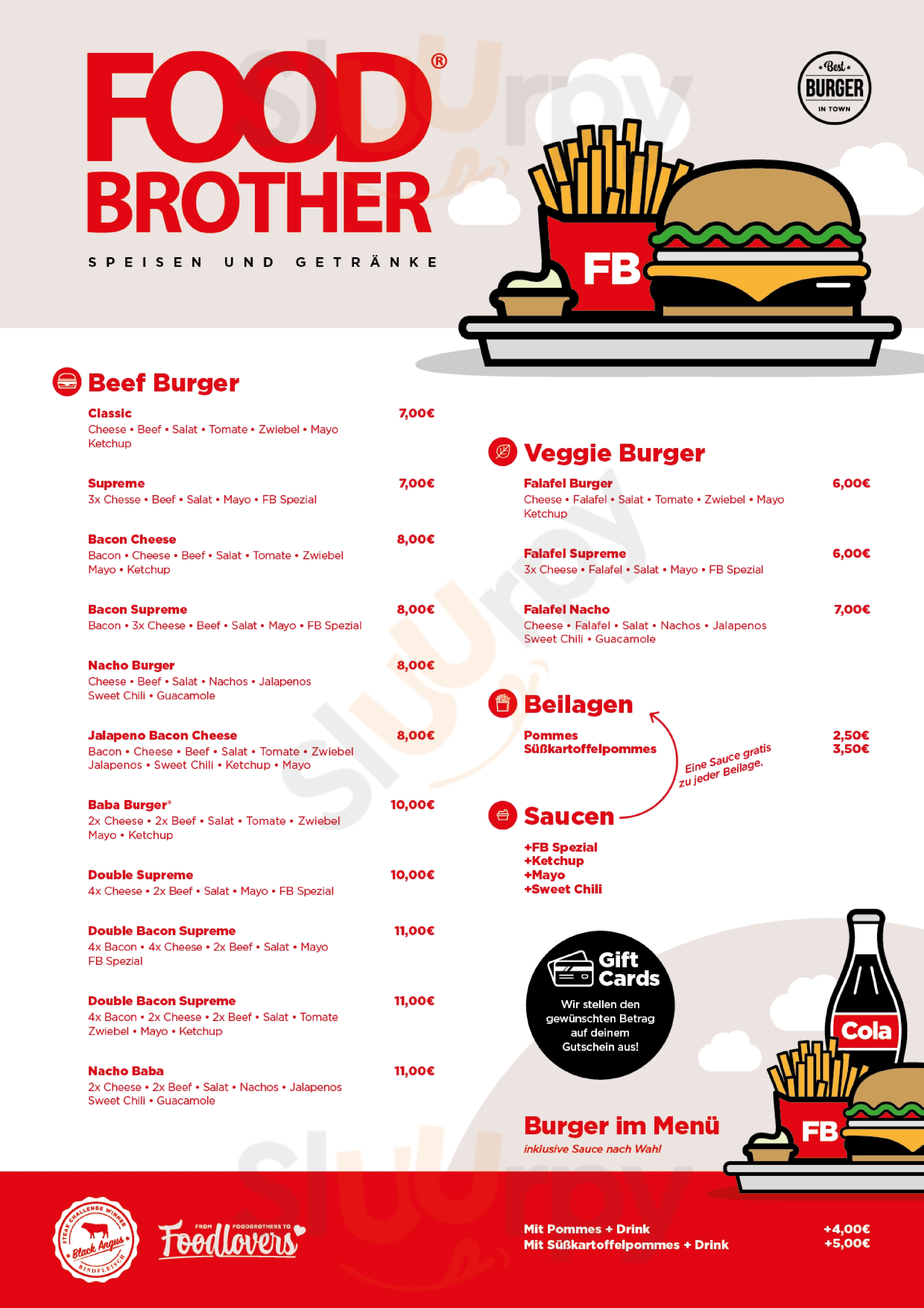 Food Brother Hannover Menu - 1