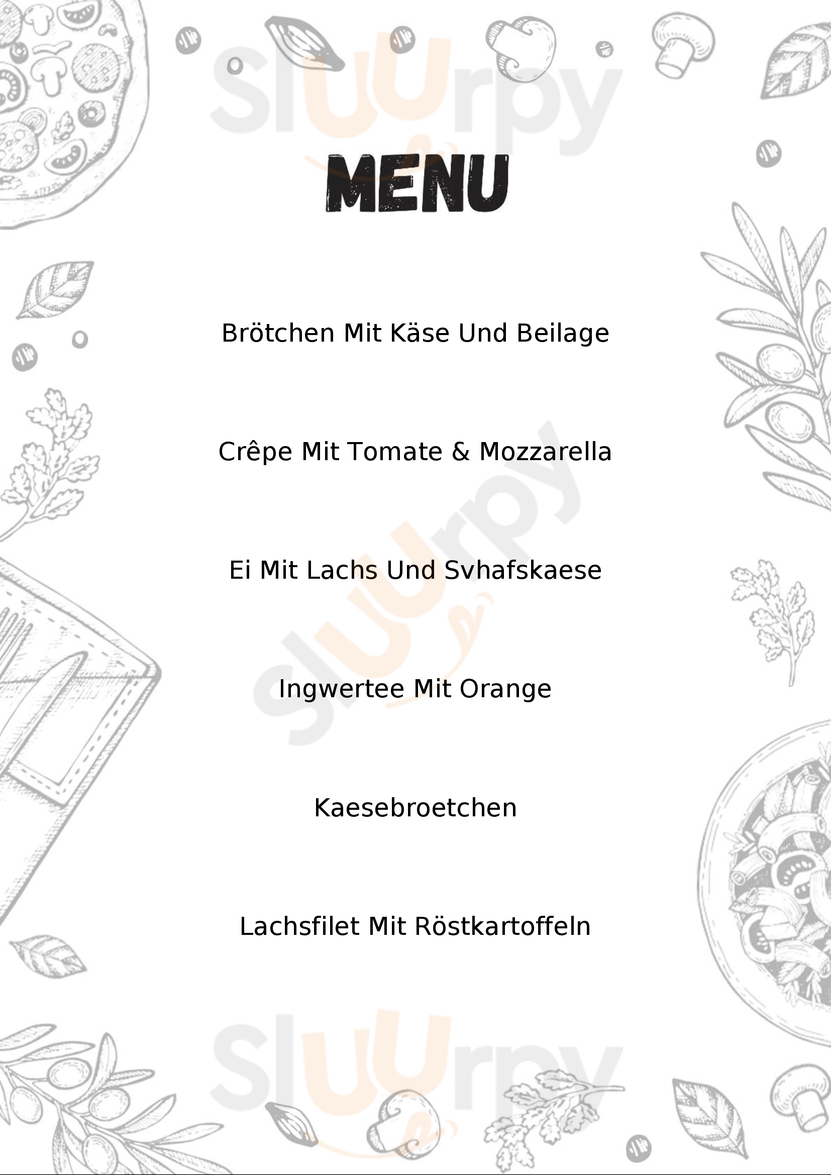 Café Max & Moritz Krefeld Menu - 1