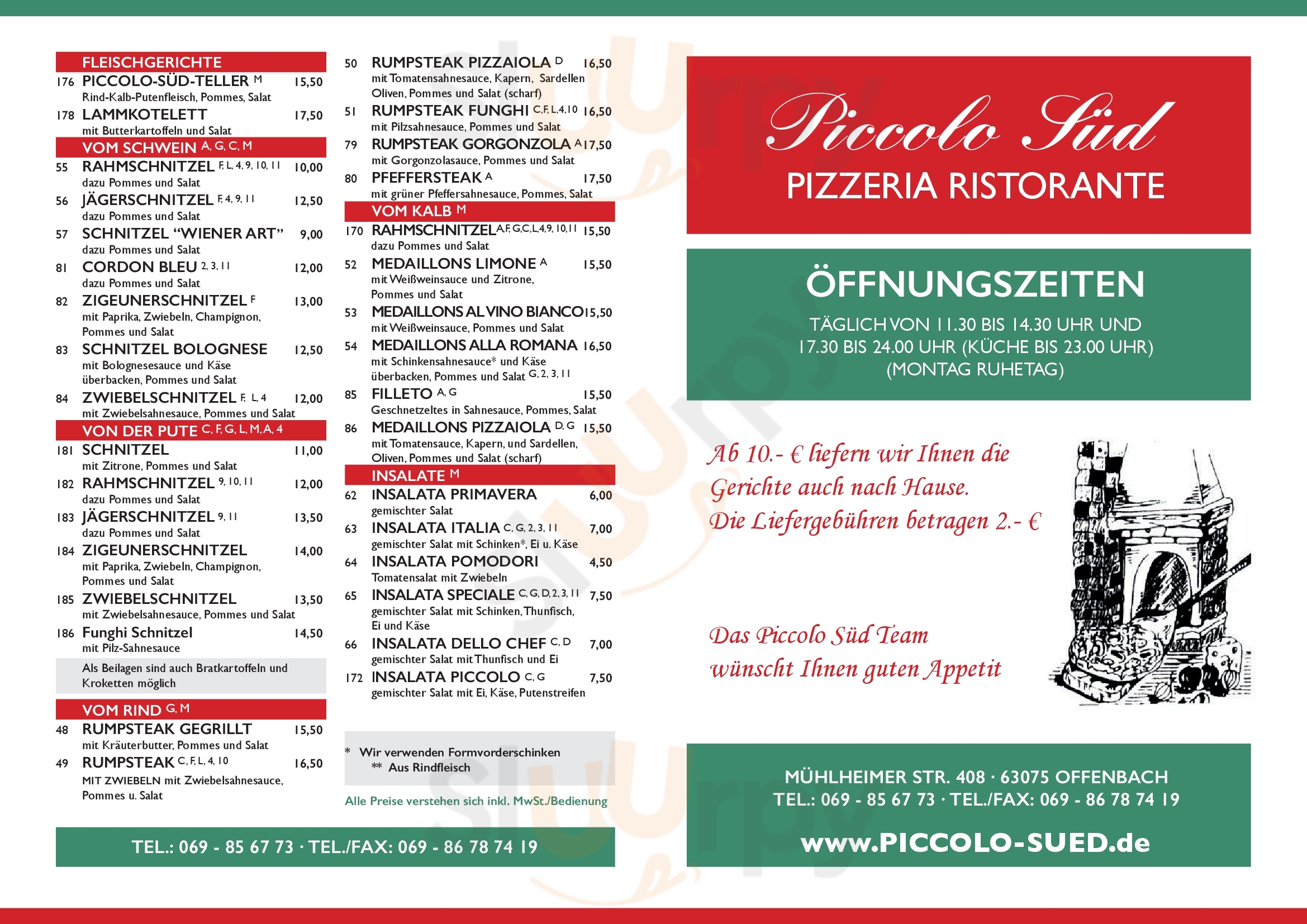 Piccolo Süd Offenbach Menu - 1