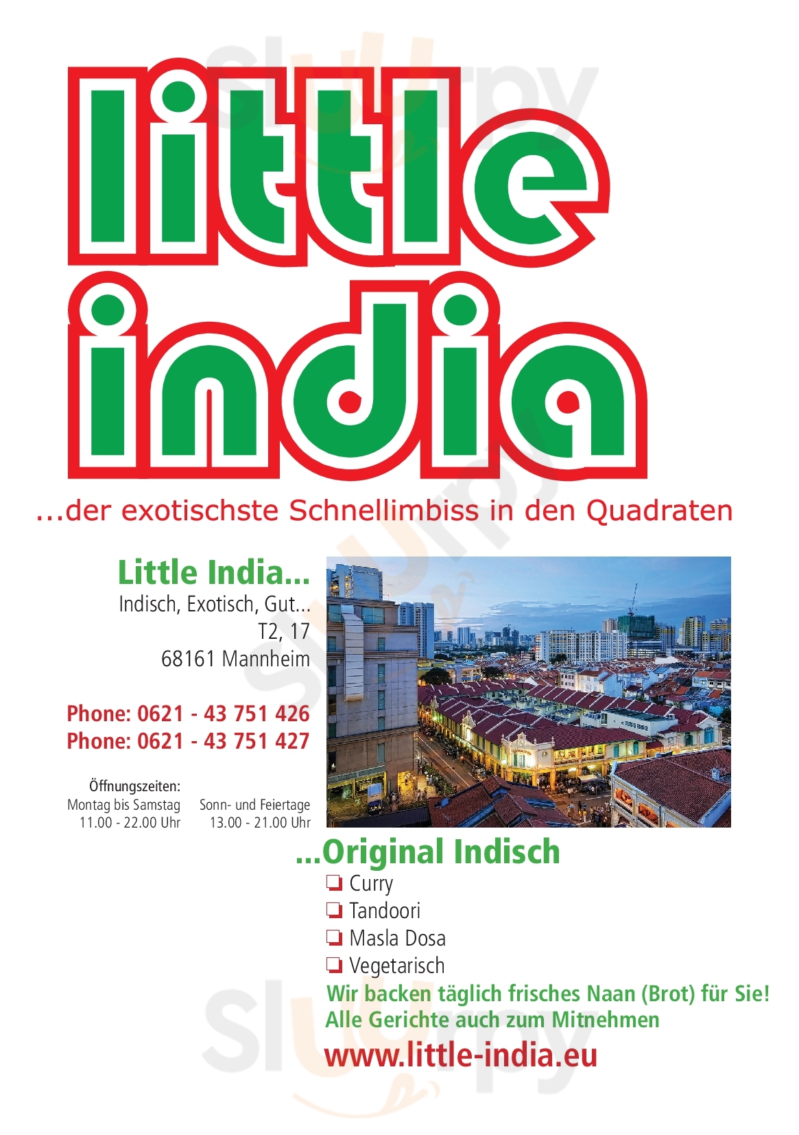 Little India Mannheim Menu - 1