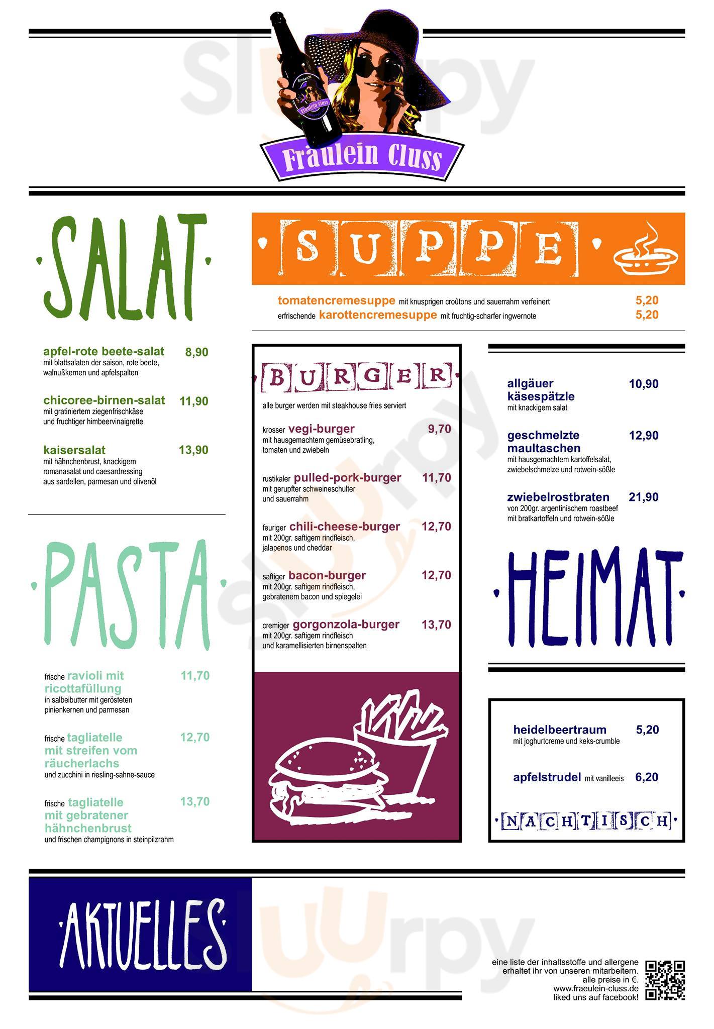 Sounds Ludwigsburg Menu - 1