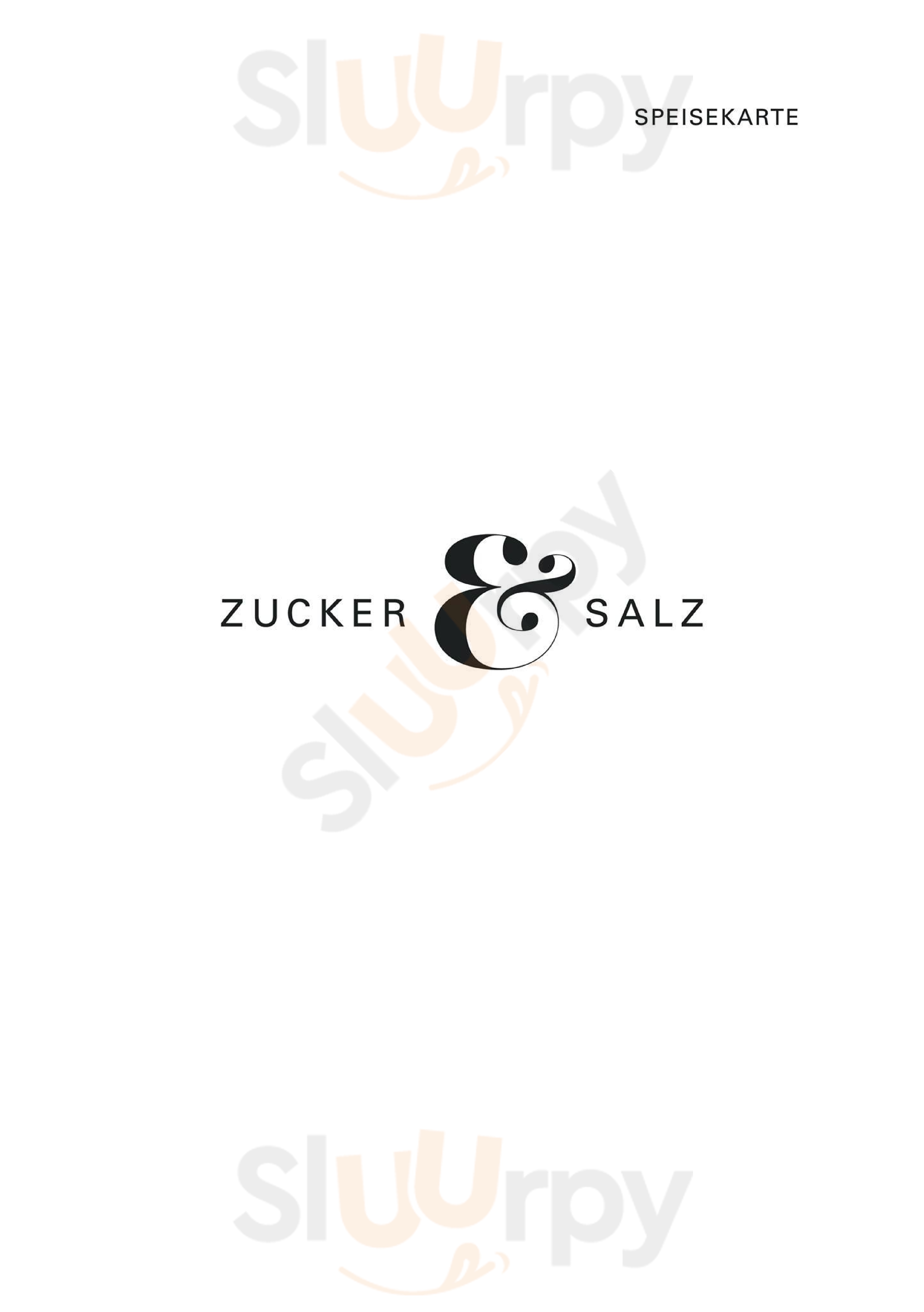 Zucker&salz Ulm Ulm Menu - 1