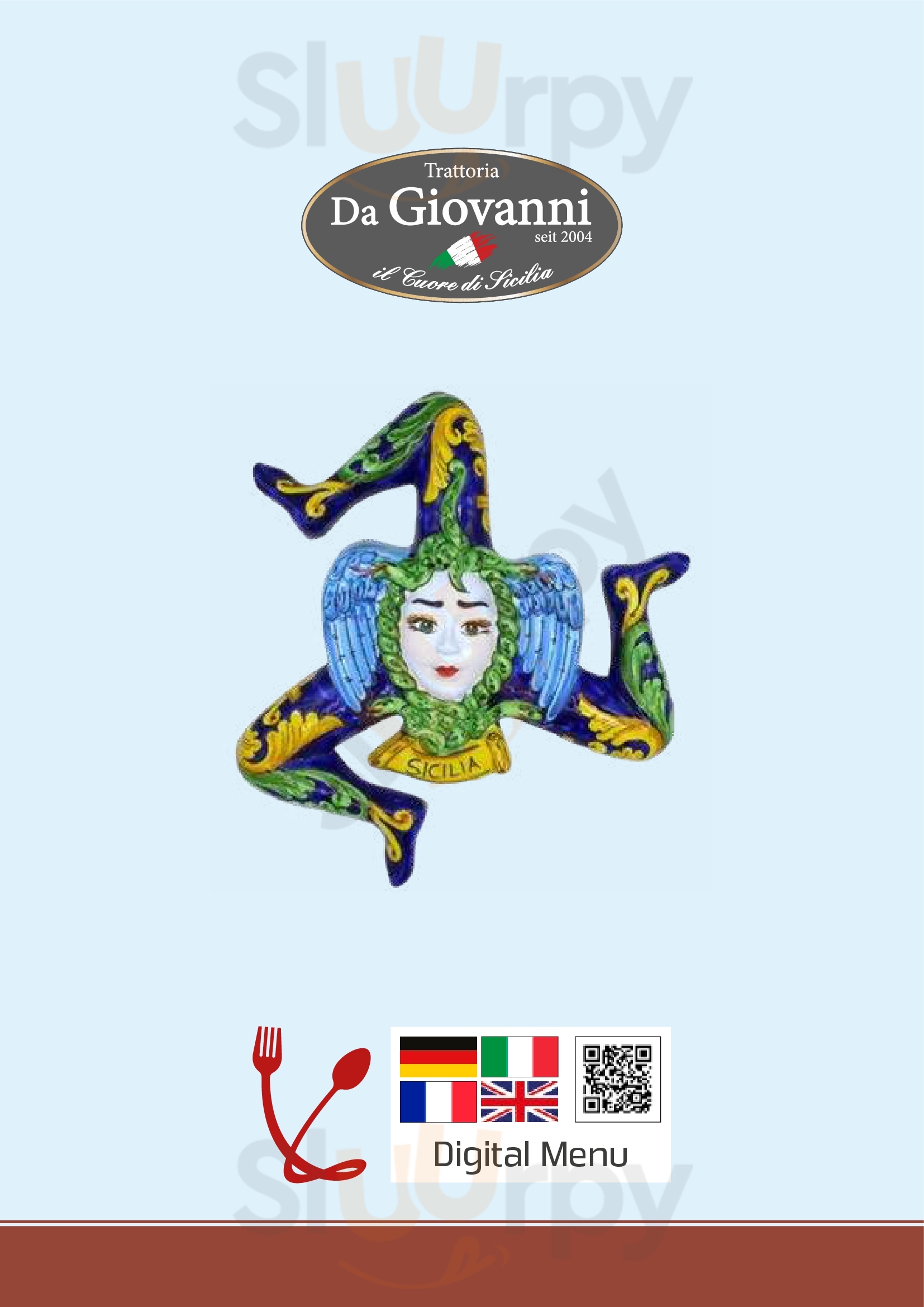 Main Menu - Trattoria Da Giovanni